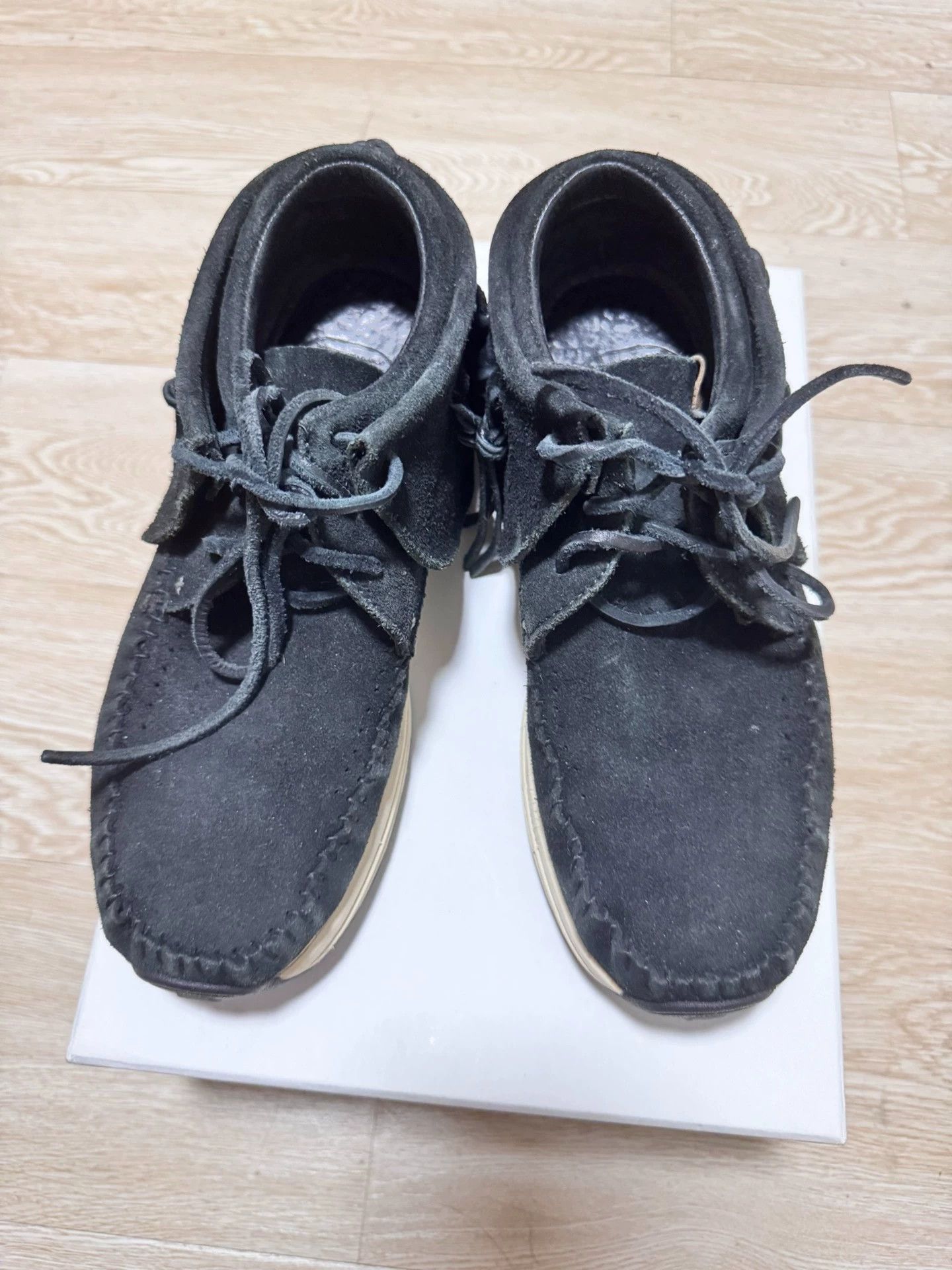 Visvim visvim 16SS FBT Vintage Suede Tassel Sneaker Black US9 Size US 9 / EU 42 - 3 Thumbnail