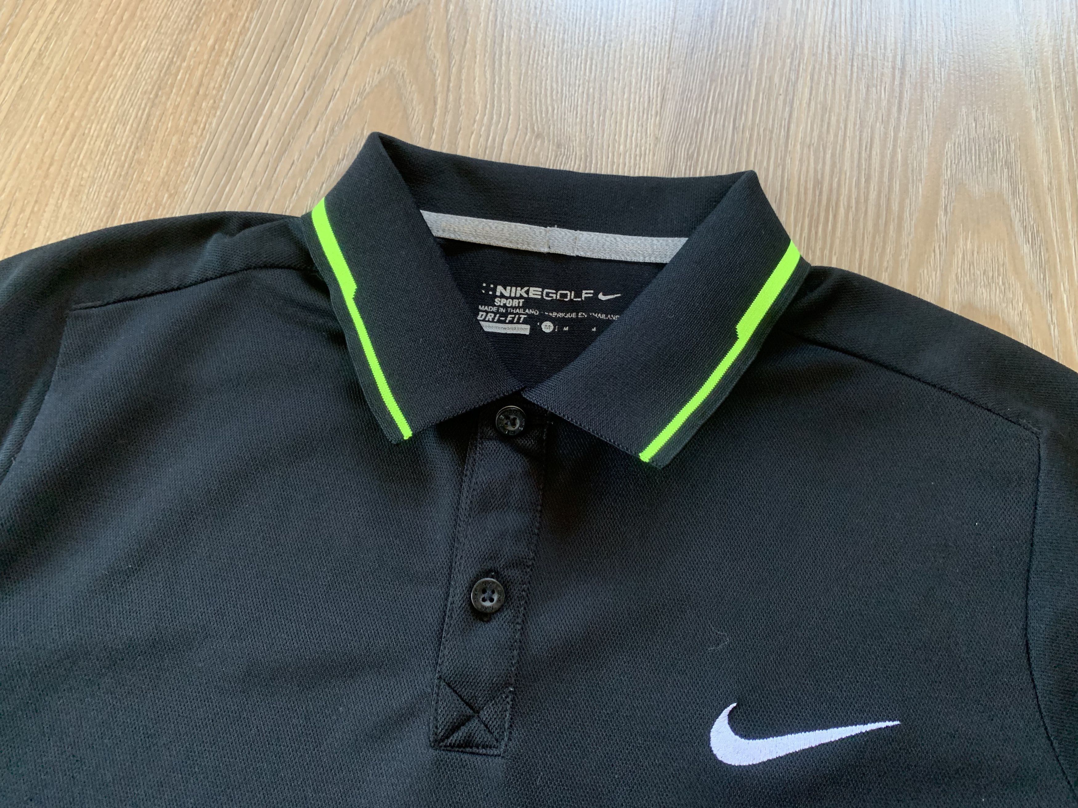 Nike Nike Golf Sport Black Polo Shirt Size US M / EU 48-50 / 2 - 5 Thumbnail