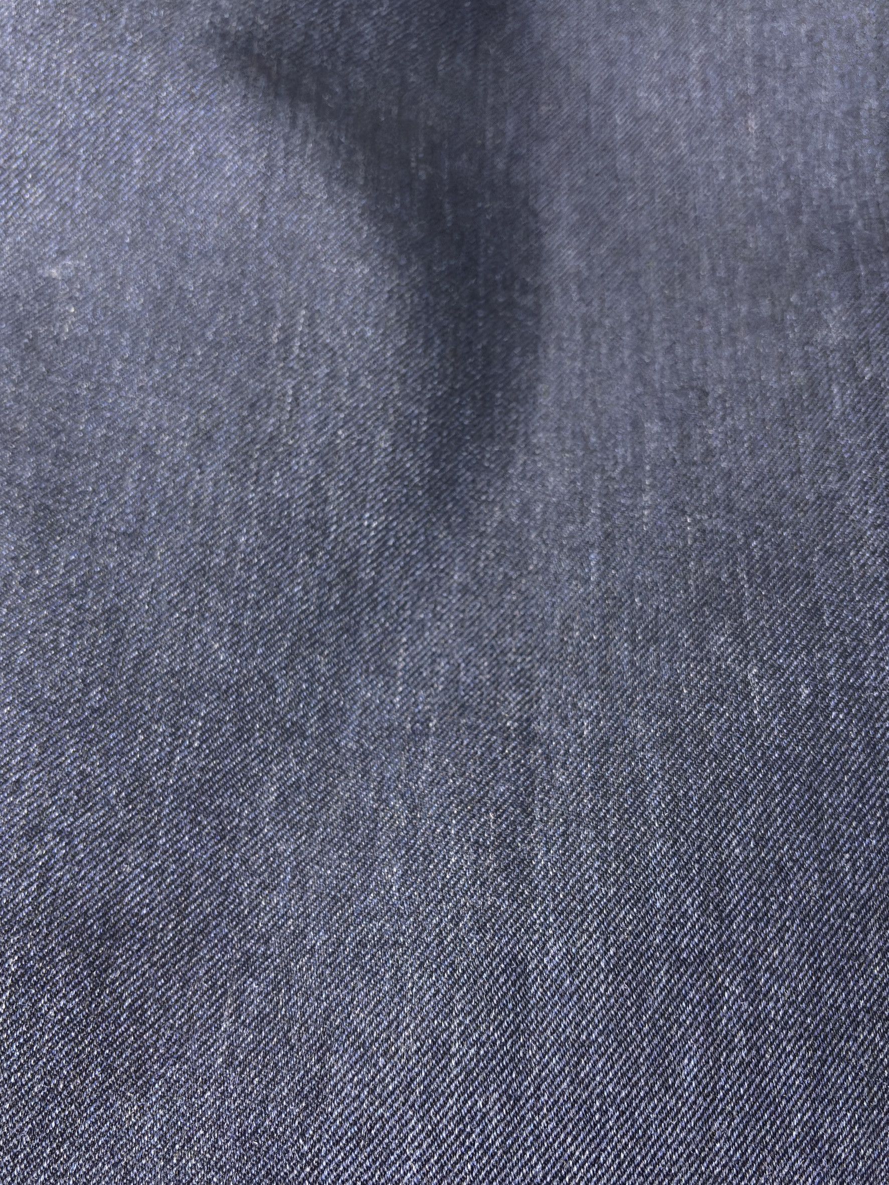 Louis Vuitton Louis Vuitton Navy Wool Pencil Skirt – Side Button Closure Size 24" / US 00 / IT 34 - 5 Thumbnail