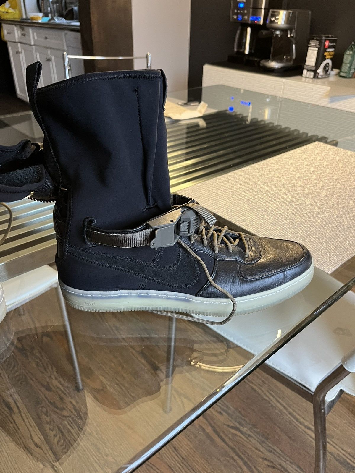 Nike Air Force Downtown Acronym 'Black Olive'