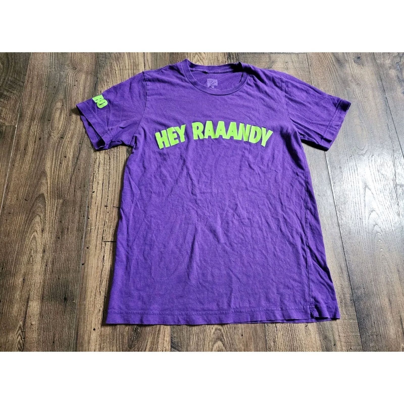 Vintage WWE Mens M Randy Orton Matt Riddle T-Shirt Purple Short Sleeve Crew Neck Boy? Size US M / EU 48-50 / 2 - 6 Thumbnail