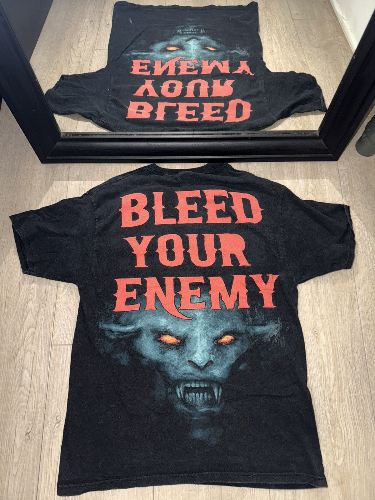 Band Tees × Vintage Vintage / Y2K Devil Driver Band Shirt Size US L / EU 52-54 / 3 - 2 Thumbnail
