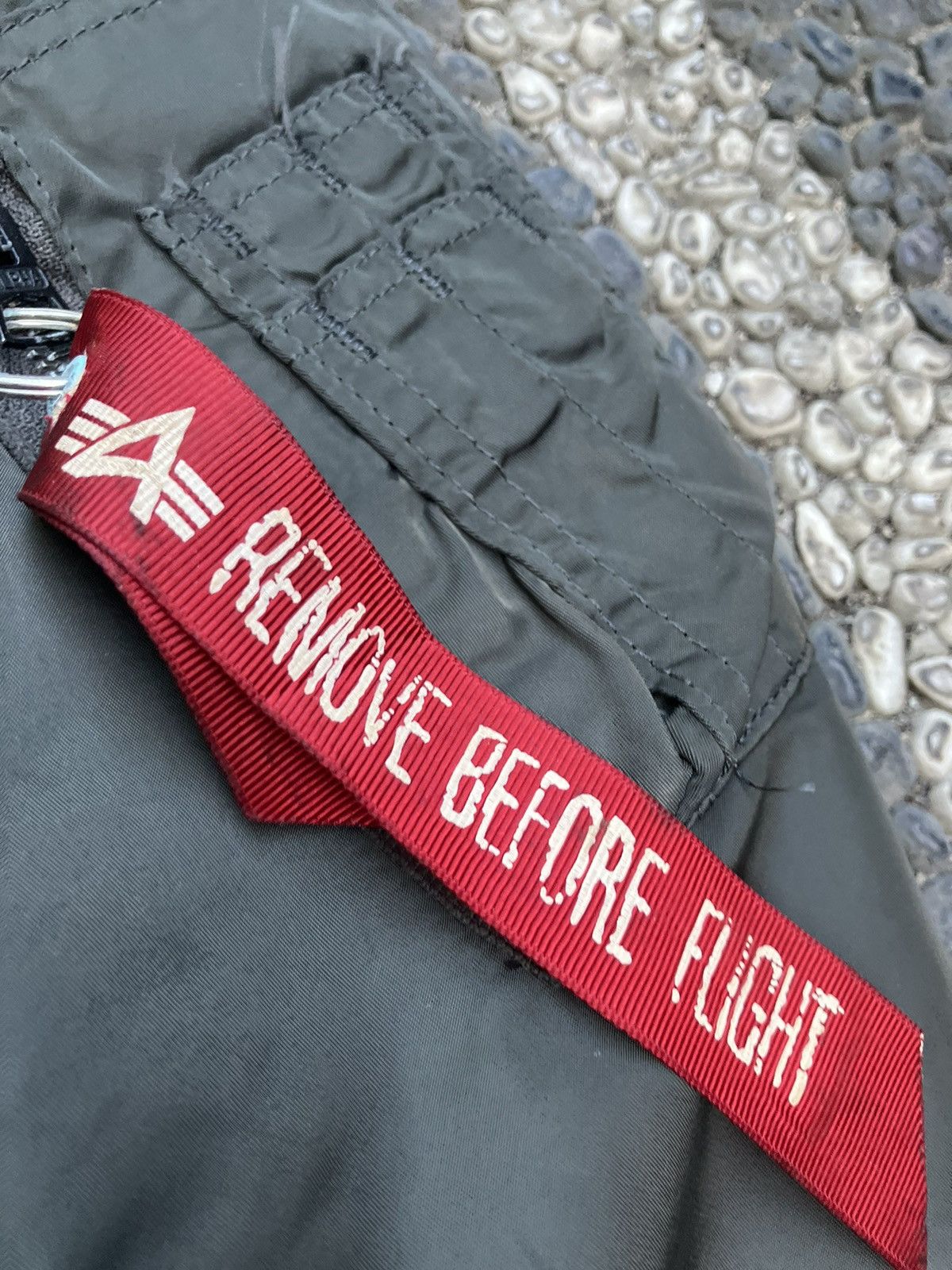 Alpha Industries × Vintage Vintage Alpha Industries Big logo Bomber Jacket Size US XL / EU 56 / 4 - 5 Thumbnail