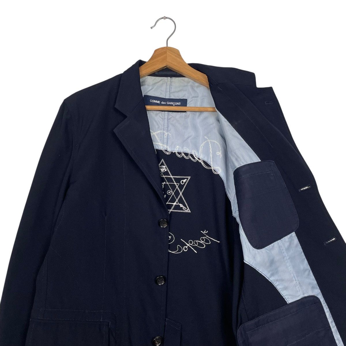 Comme des Garcons Homme Comme Des Garcons Homme Deco Factory Jacket Size US S / EU 44-46 / 1 - 10 Thumbnail