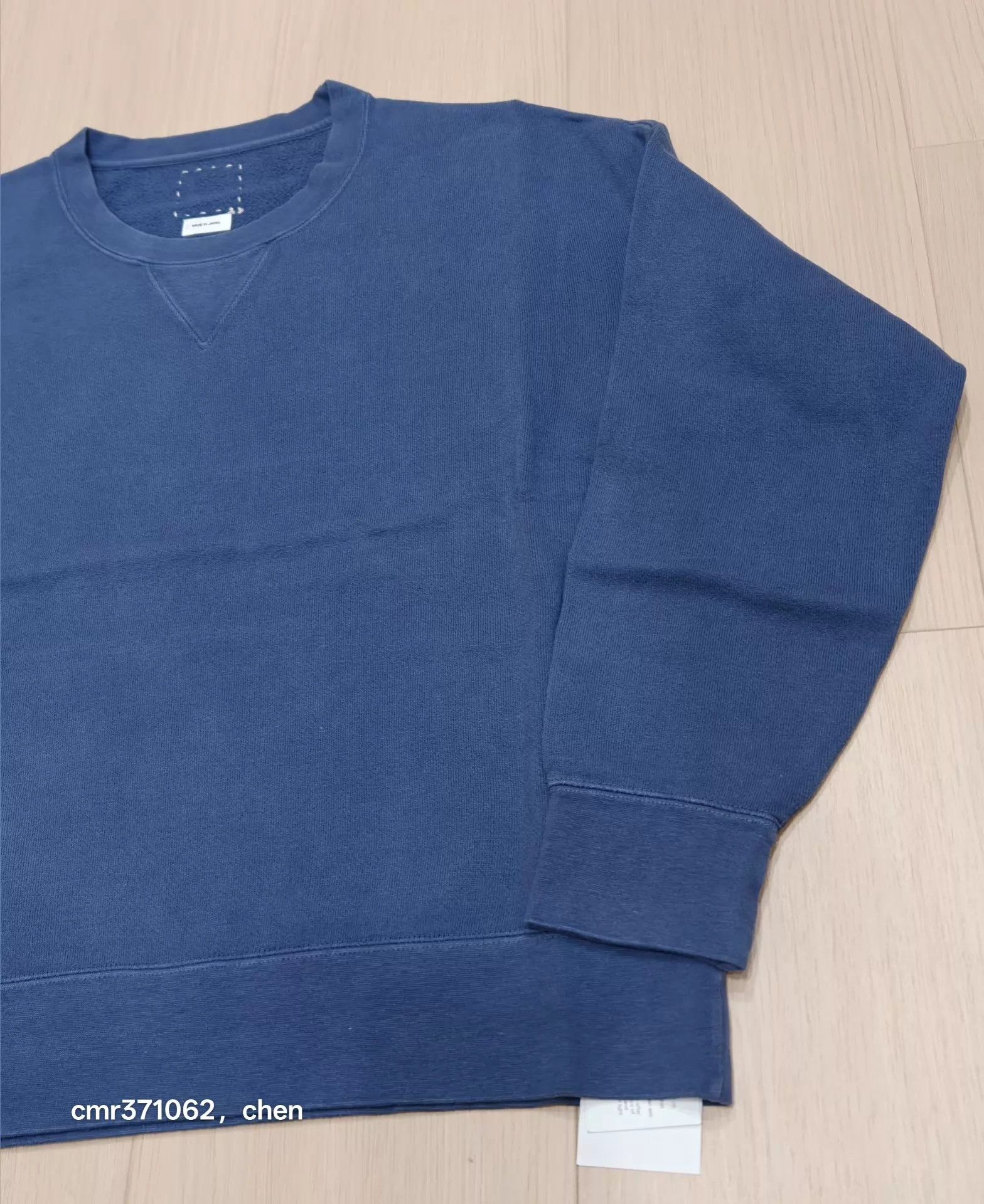 Visvim VISVIM 24SS JUMBO SB SWEAT L/S DMGD Navy Tie-Dye G.D. Damaged Size US S / EU 44-46 / 1 - 3 Thumbnail