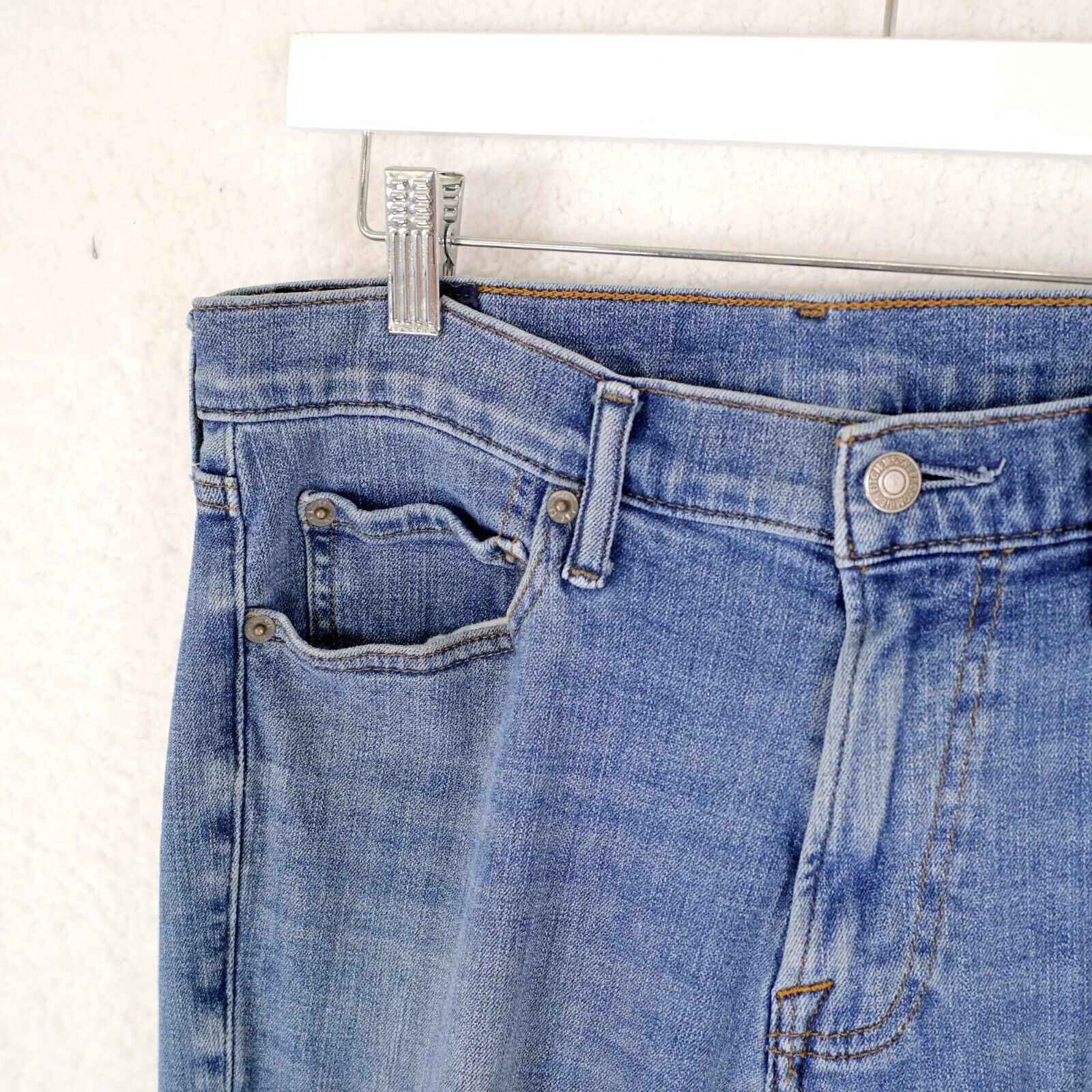 Abercrombie & Fitch Abercrombie & Fitch Stretch Felix Super Skinny Blue Denim St Size US 31 - 3 Thumbnail