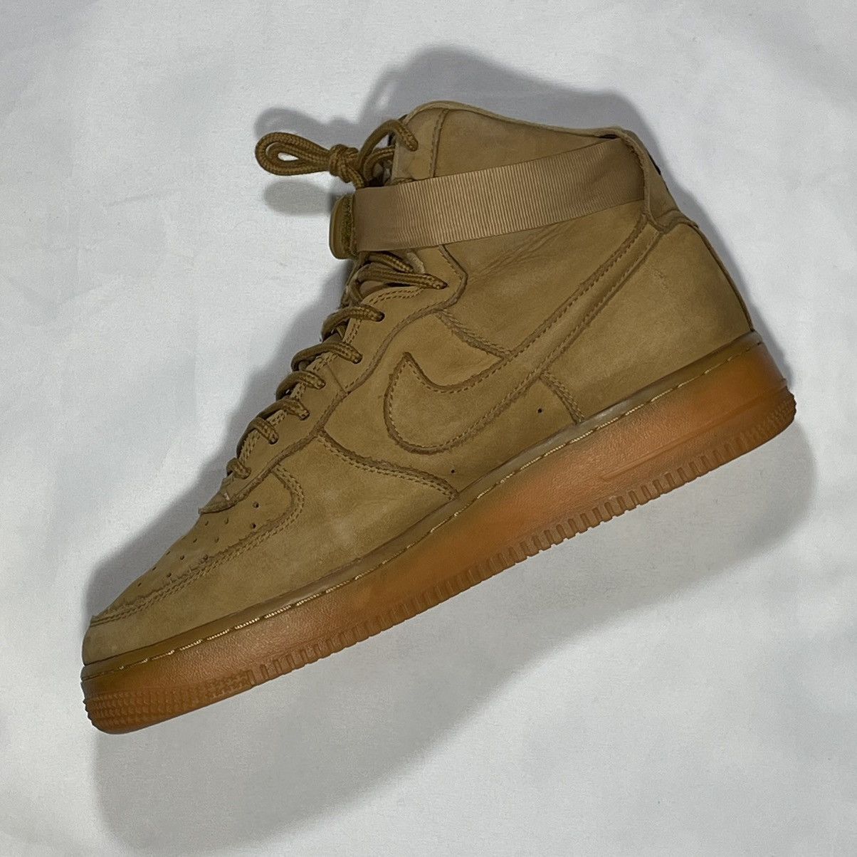 Nike Nike Air Force 1 Brown High Flax Size US 10 / EU 43 - 6 Thumbnail