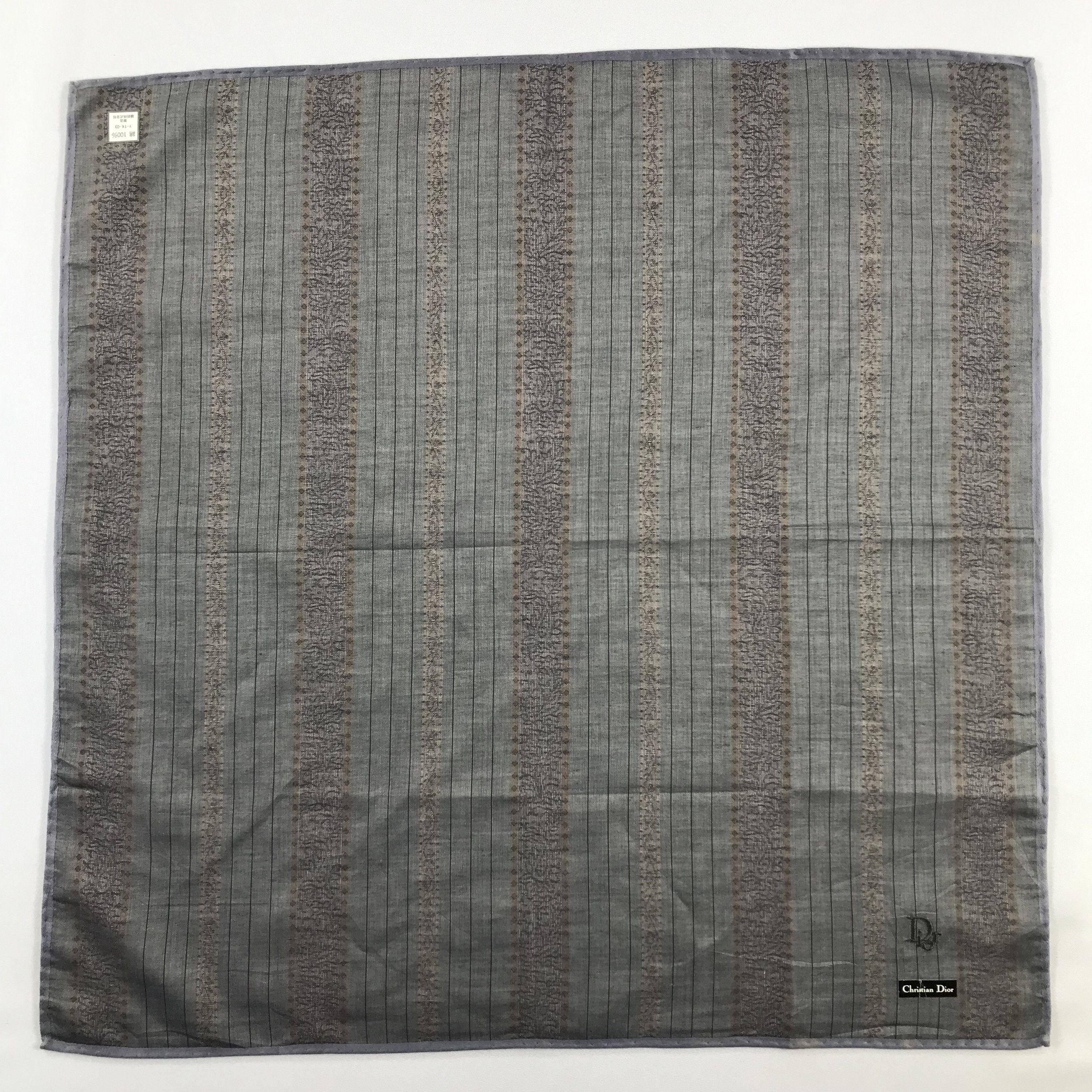 Christian Dior Monsieur CHRistian Dior Handkerchief / Bandana / Neckerchief C649 Size ONE SIZE - 3 Thumbnail