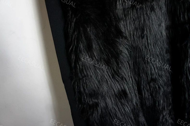 Comme des Garcons Comme Des Garcons Black fur and leather top Size L / US 10 / IT 46 - 2 Thumbnail