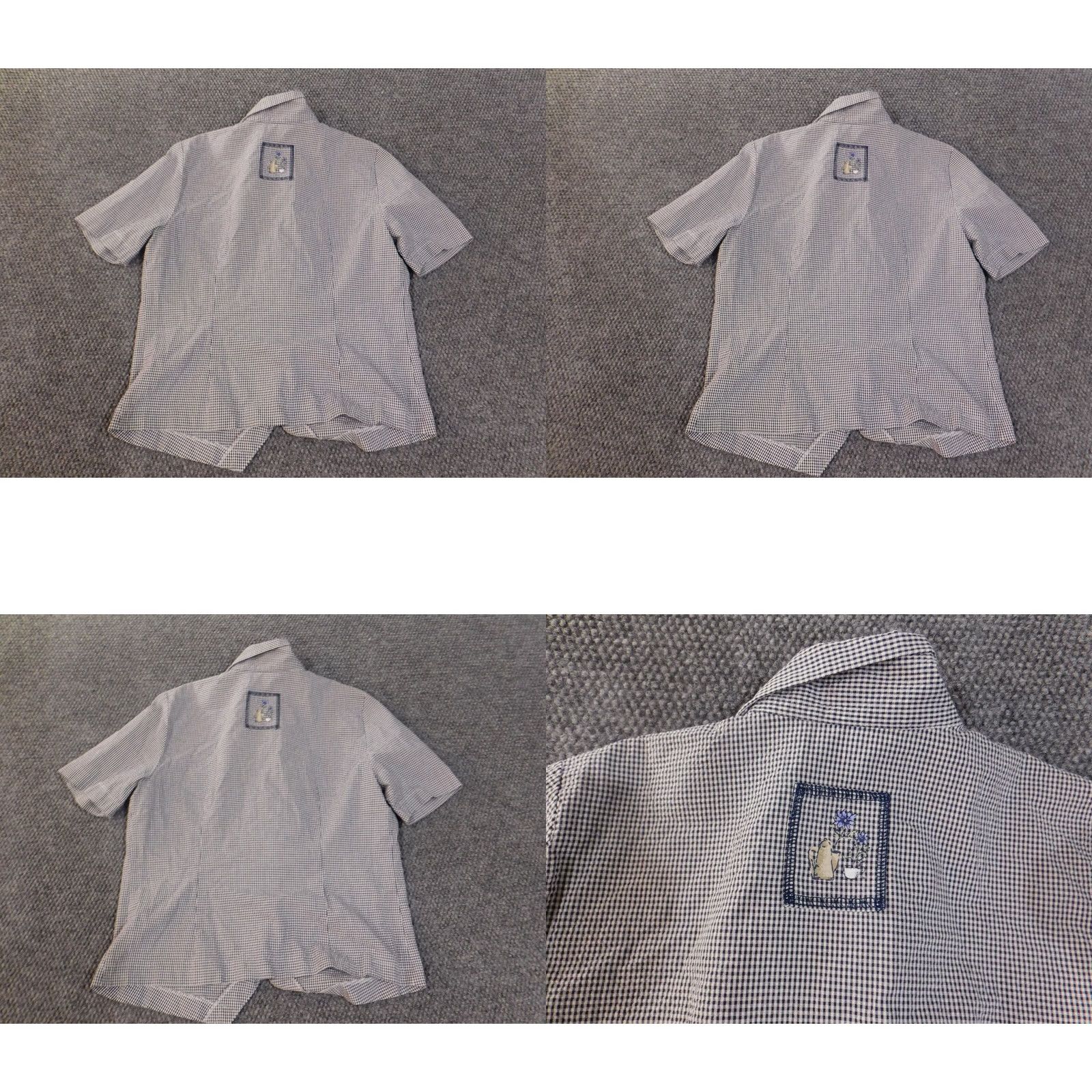 Vintage Alfred Dunner Button-Up Shirt Womens Size XL / US 12-14 / IT 48-50 - 8 Thumbnail
