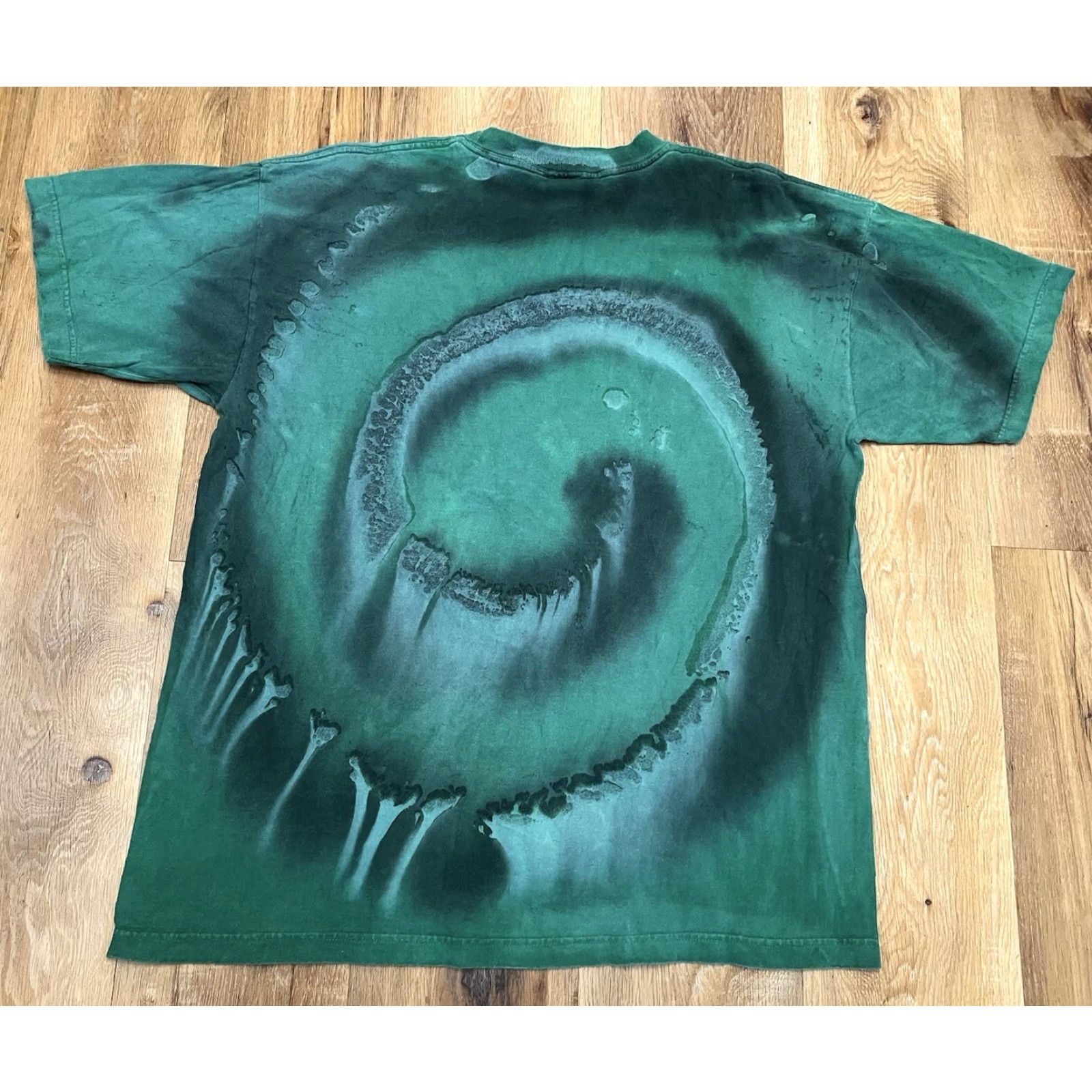 Vintage VINTAGE Grinch T-Shirt Seuss Wear Tie Dye Green L Unisex Adults 1997 Mens Womens Boys Girls Size US L / EU 52-54 / 3 - 6 Thumbnail