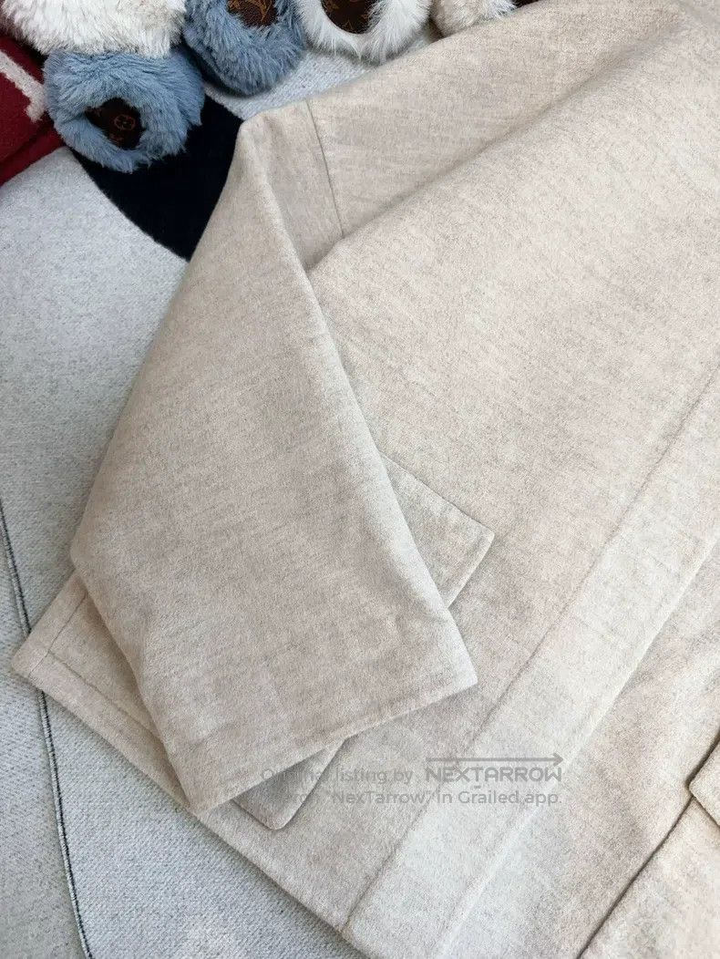 Hermes Hermes Oatmeal Cashmere Coat Size XS / US 0-2 / IT 36-38 - 5 Thumbnail