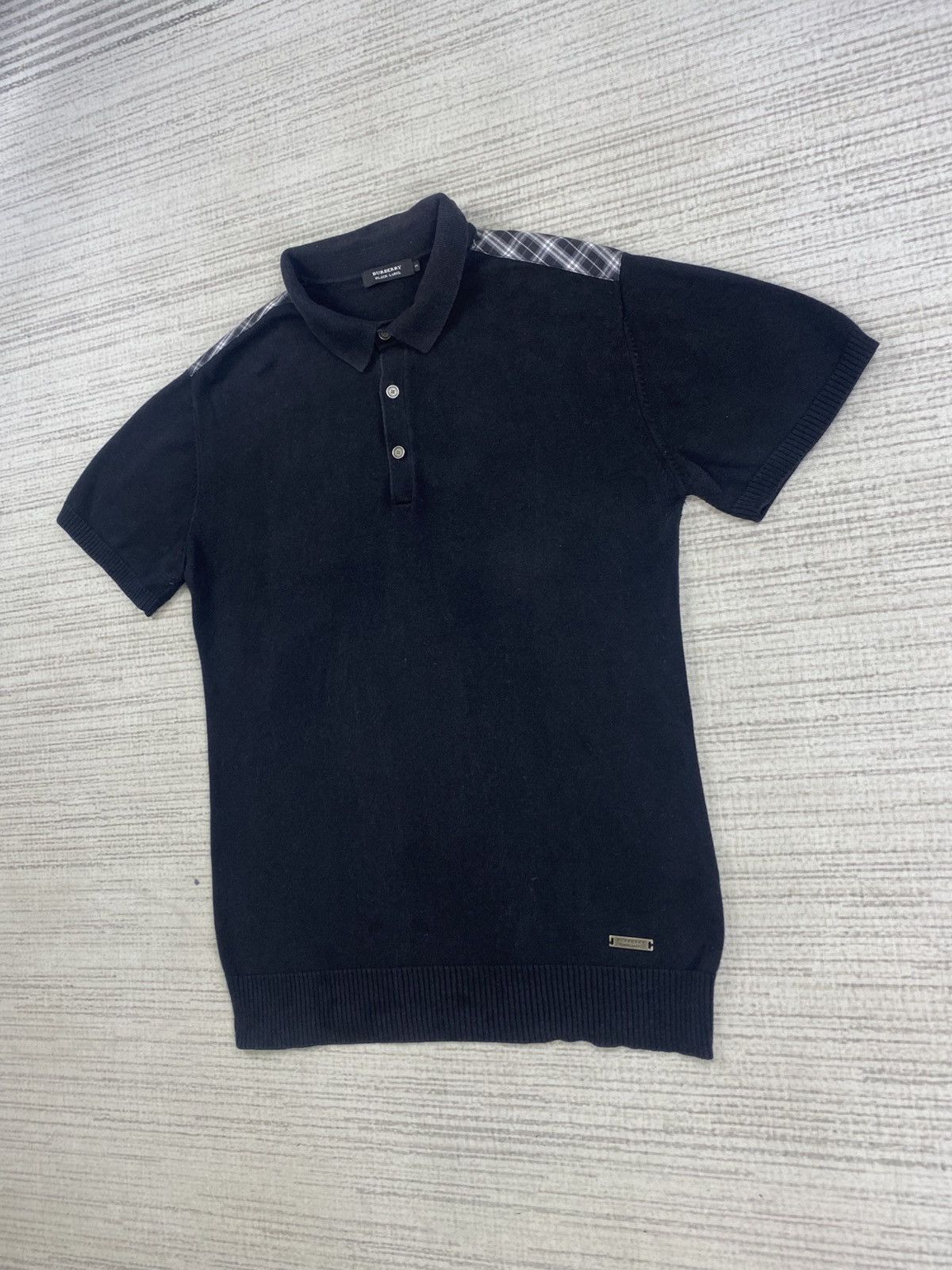 Burberry Burberry Black Label Metal Logo Polos Shirt Size US M / EU 48-50 / 2 - 5 Thumbnail
