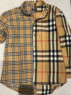 Gosha burberry store flannel