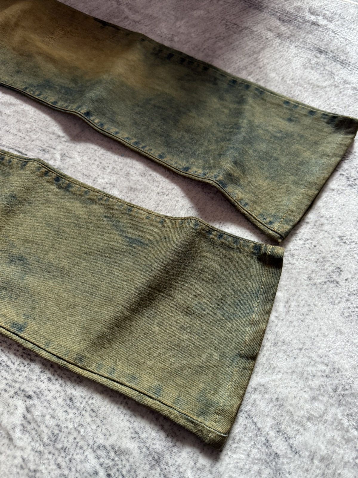 Tornado Mart Tornado Mart Mud Wash Repaired Details Flared Jeans Size US 32 / EU 48 - 14 Thumbnail