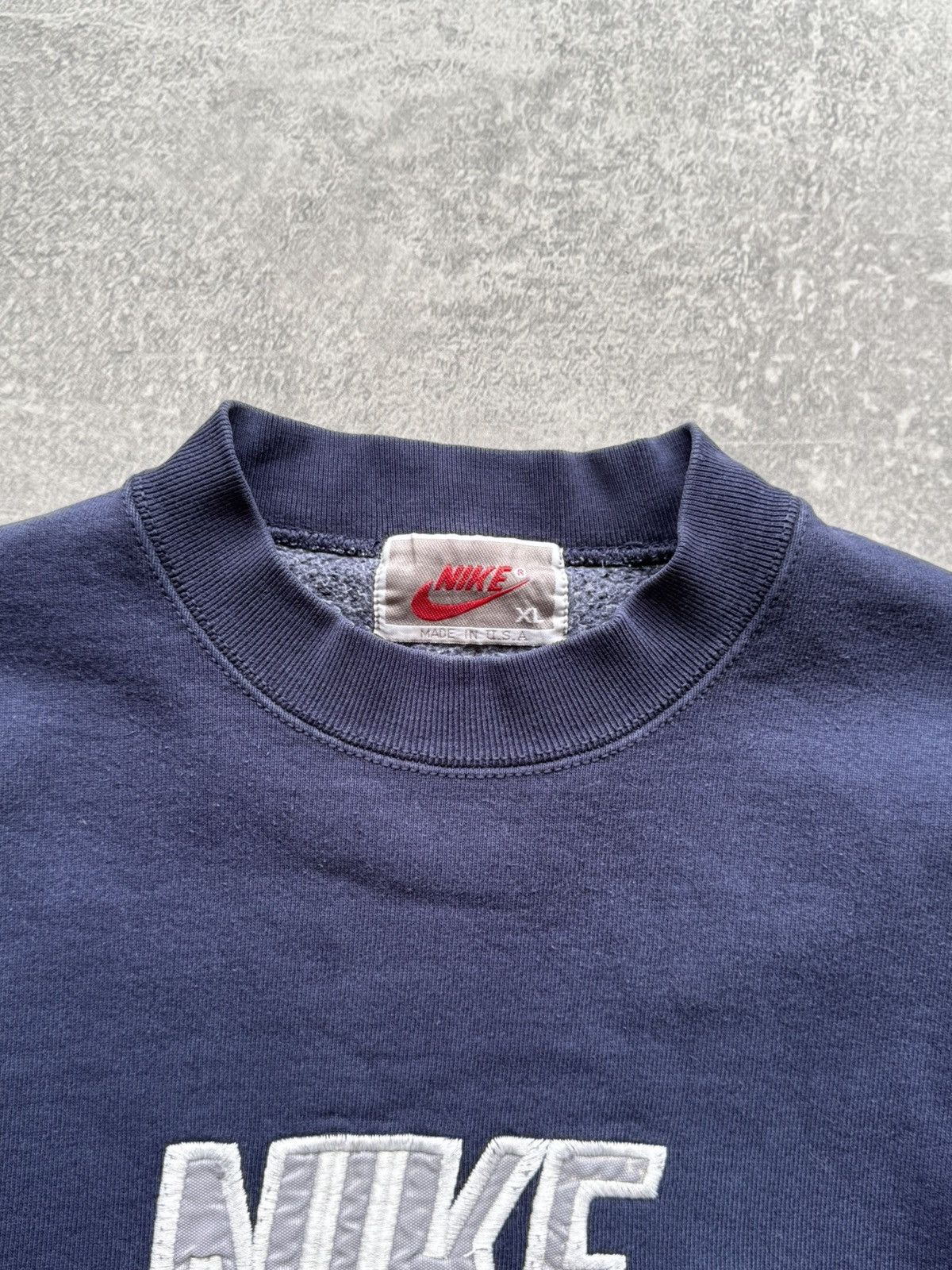 Nike Vintage 80s Nike Logo Sweatshirt Size US XL / EU 56 / 4 - 3 Thumbnail