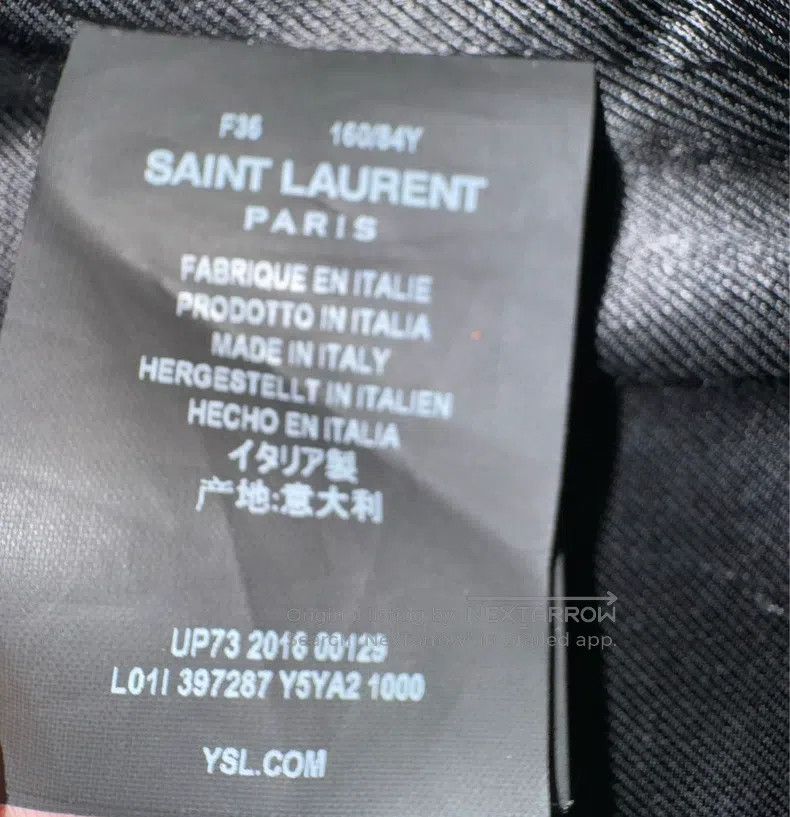 Saint Laurent Paris #REF! Size XS / US 0-2 / IT 36-38 - 4 Thumbnail