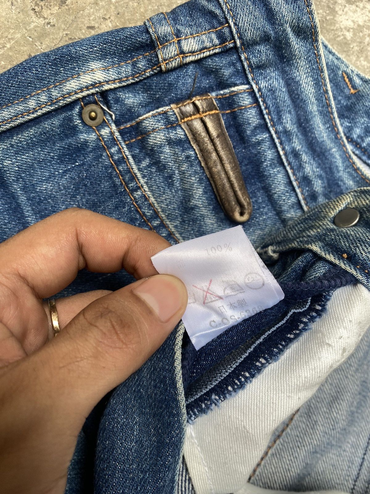 C.P. Company Vintage C.P Company Barrel Blue Jeans Size US 30 / EU 46 - 6 Thumbnail