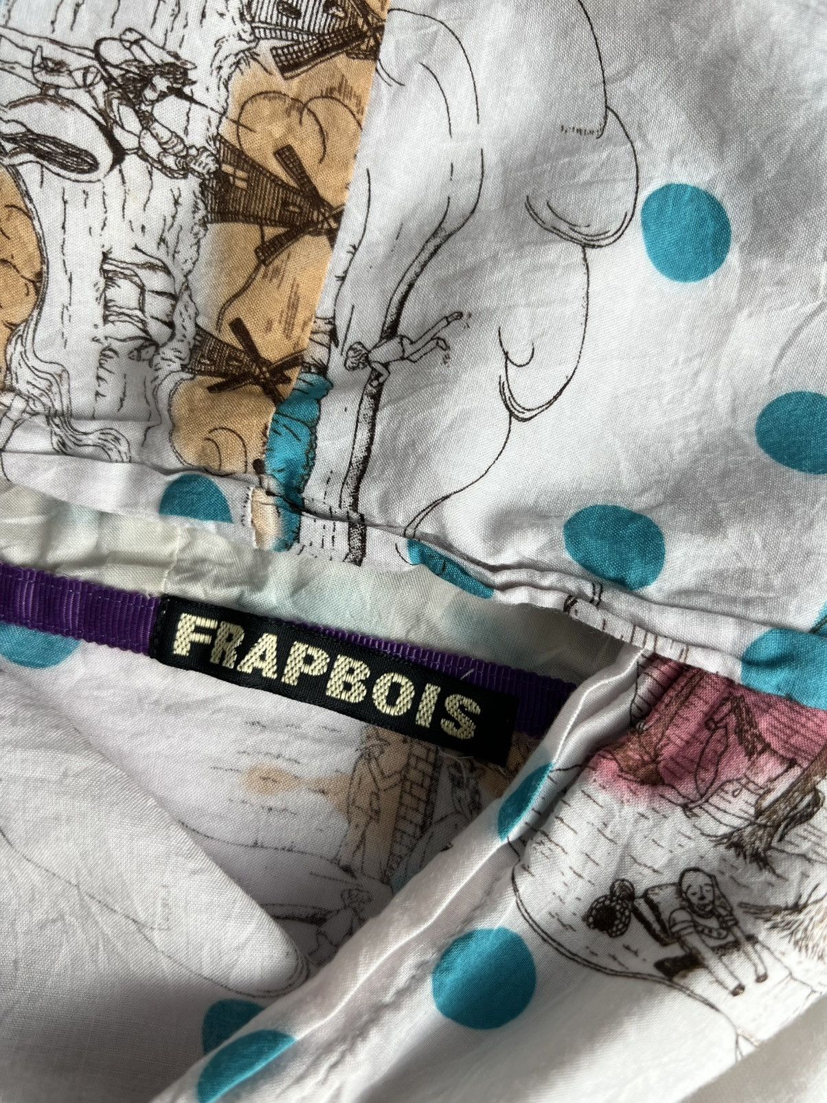 Issey Miyake Vintage Frapbois Issey Miyake Overprint Light Jacket Size S / US 4 / IT 40 - 7 Thumbnail