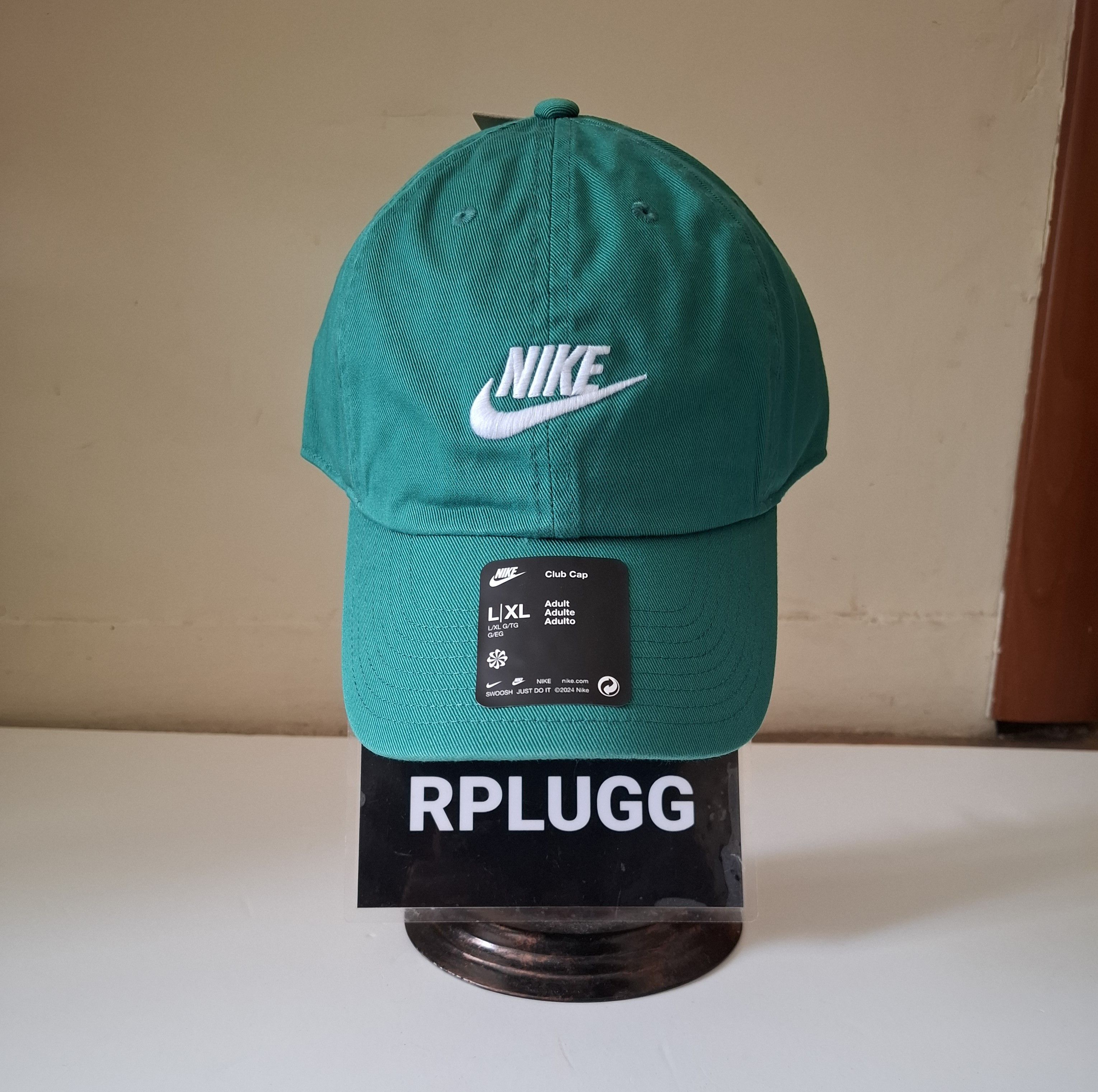 Nike Nike L/XL Club Unstructured Futura Wash Cap Size ONE SIZE - 5 Thumbnail