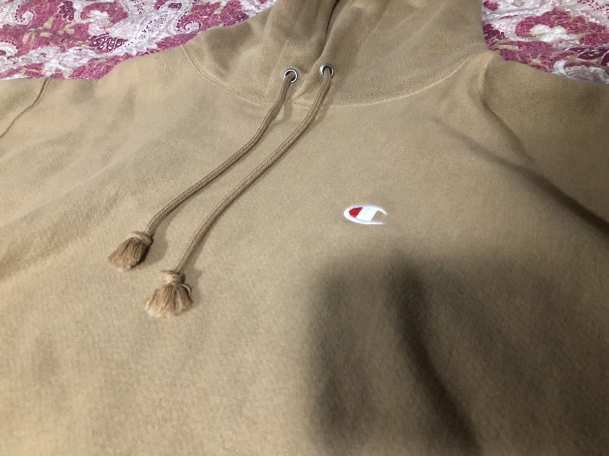 Champion Champion Beige Reverse Weave Hoodie Size US L / EU 52-54 / 3 - 2 Thumbnail