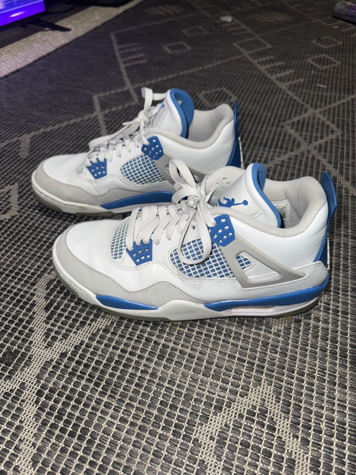 Jordan Brand Jordan 4 military blue golf // size 9.5 Size US 9.5 / EU 42-43 - 2 Thumbnail