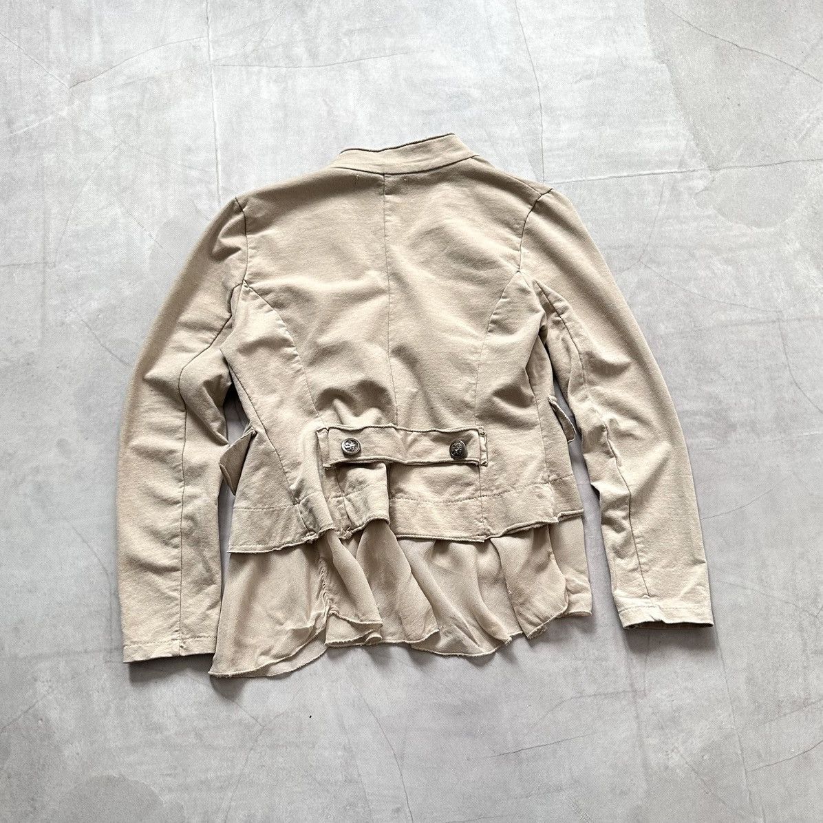 Hysteric Glamour × Undercover 00s Napoleon Military Jacket Mesh YSL LGB PPFM Vibe Size S / US 4 / IT 40 - 11 Thumbnail