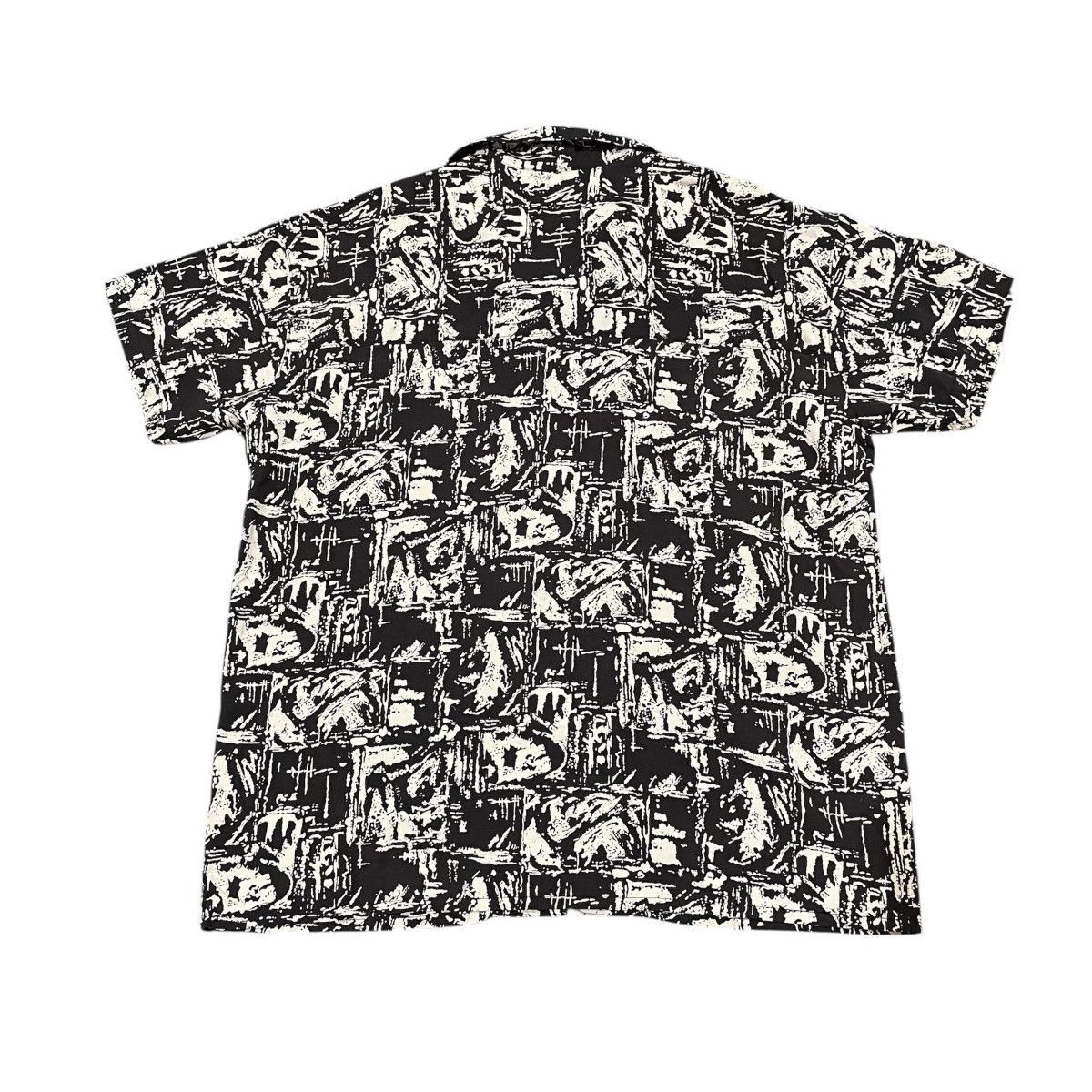 Japanese Brand Vintage Katherine Elliott Abstract Print Button Up Shirt Size US M / EU 48-50 / 2 - 4 Thumbnail