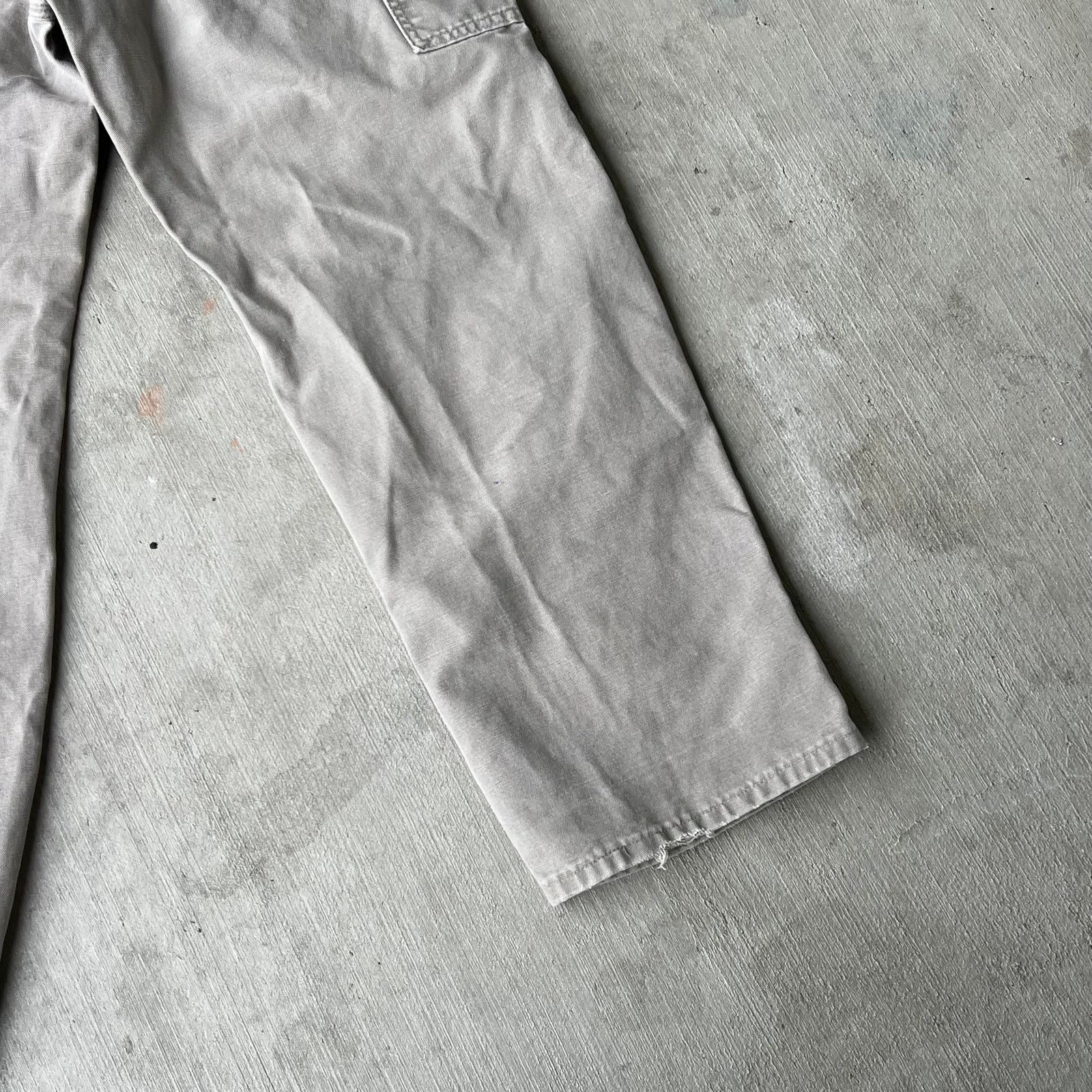 Carhartt × Vintage Carhartt DES gray double knee work wear carpenter pants Size US 33 - 13 Thumbnail