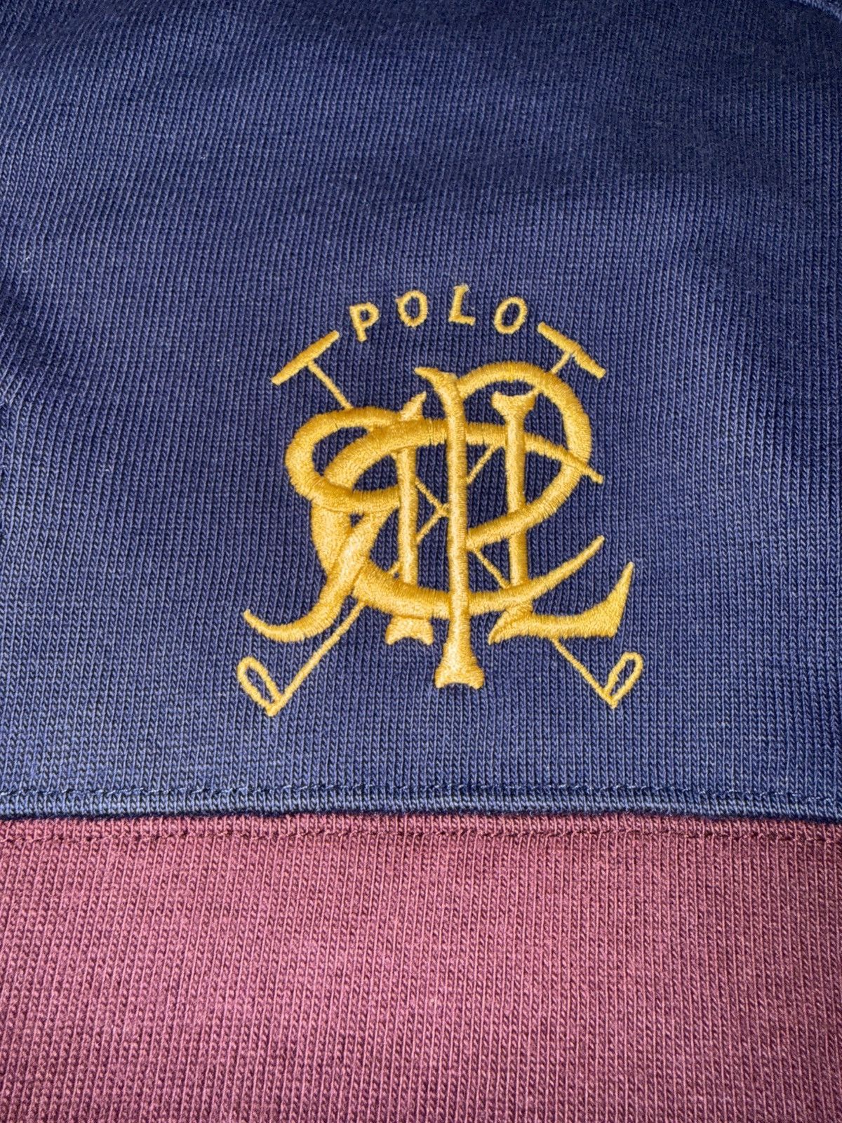 Polo Ralph Lauren Vintage Polo Ralph Lauren Crest Rugby Shirt Made in USA Size US M / EU 48-50 / 2 - 3 Thumbnail