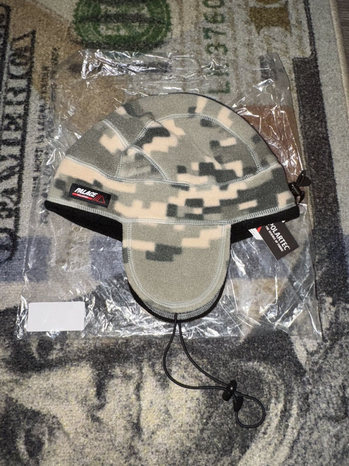 Palace Polartec Earflap Tech Beanie (SMALL/MEDIUM)