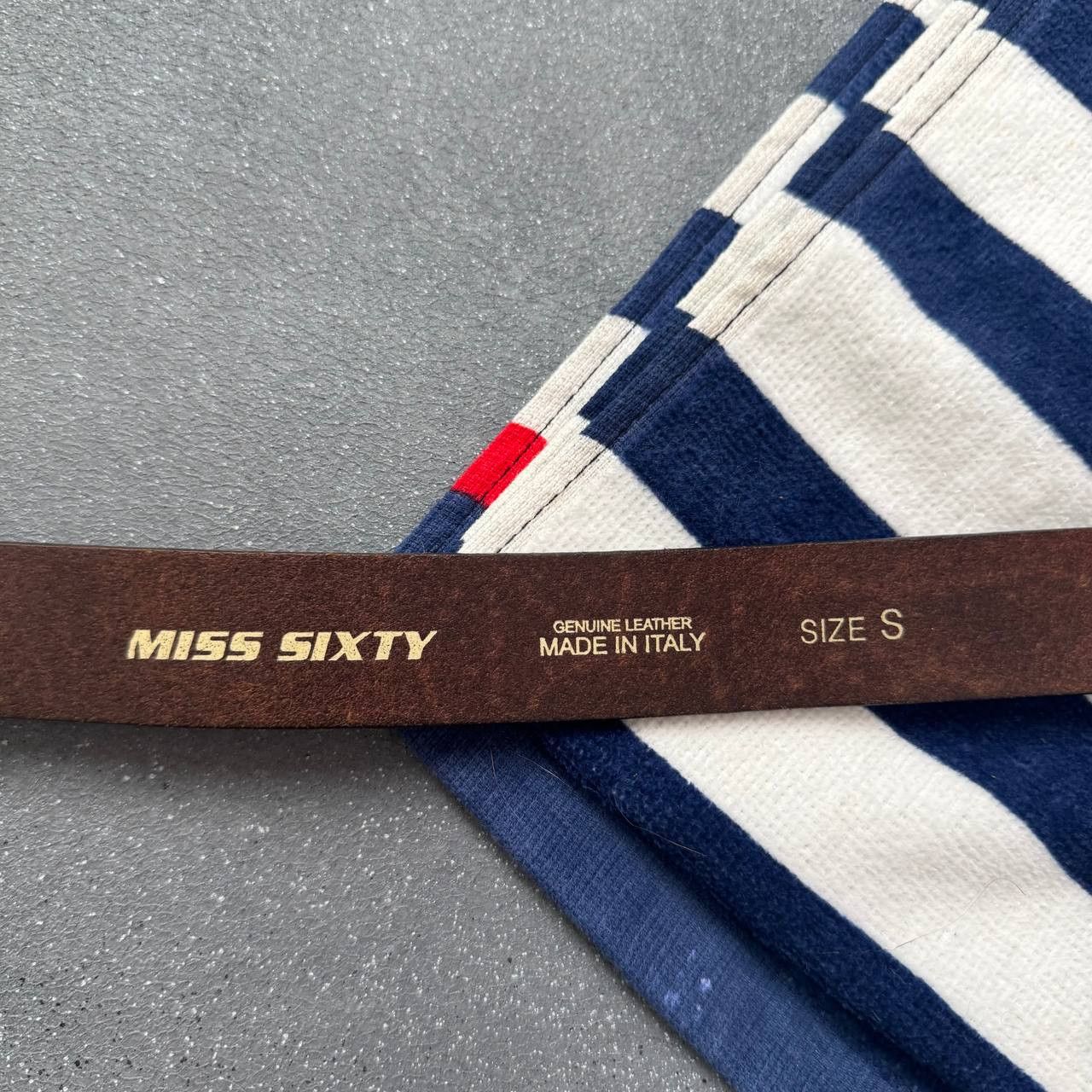 Miss Sixty × Vintage Miss Sixty Vintage Y2K Leather Belt Size ONE SIZE - 7 Thumbnail