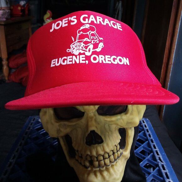 Other Deadstock Vintage Joe's Garage Snap Trucker Hat Cap Size ONE SIZE - 1 Thumbnail