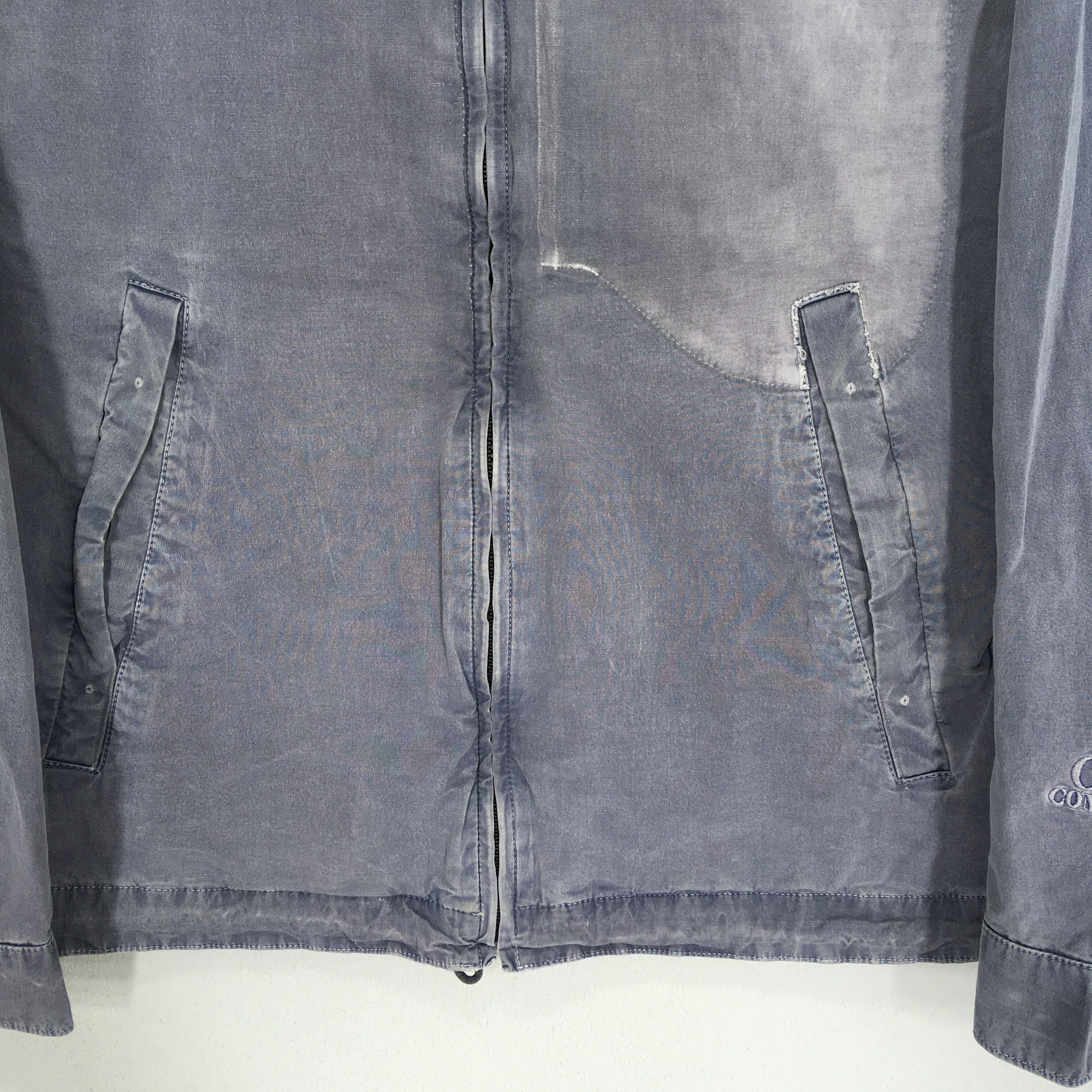 C.P. Company Vintage Heavy Used C.P Company Denim Jacket Jeans Size US M / EU 48-50 / 2 - 7 Thumbnail