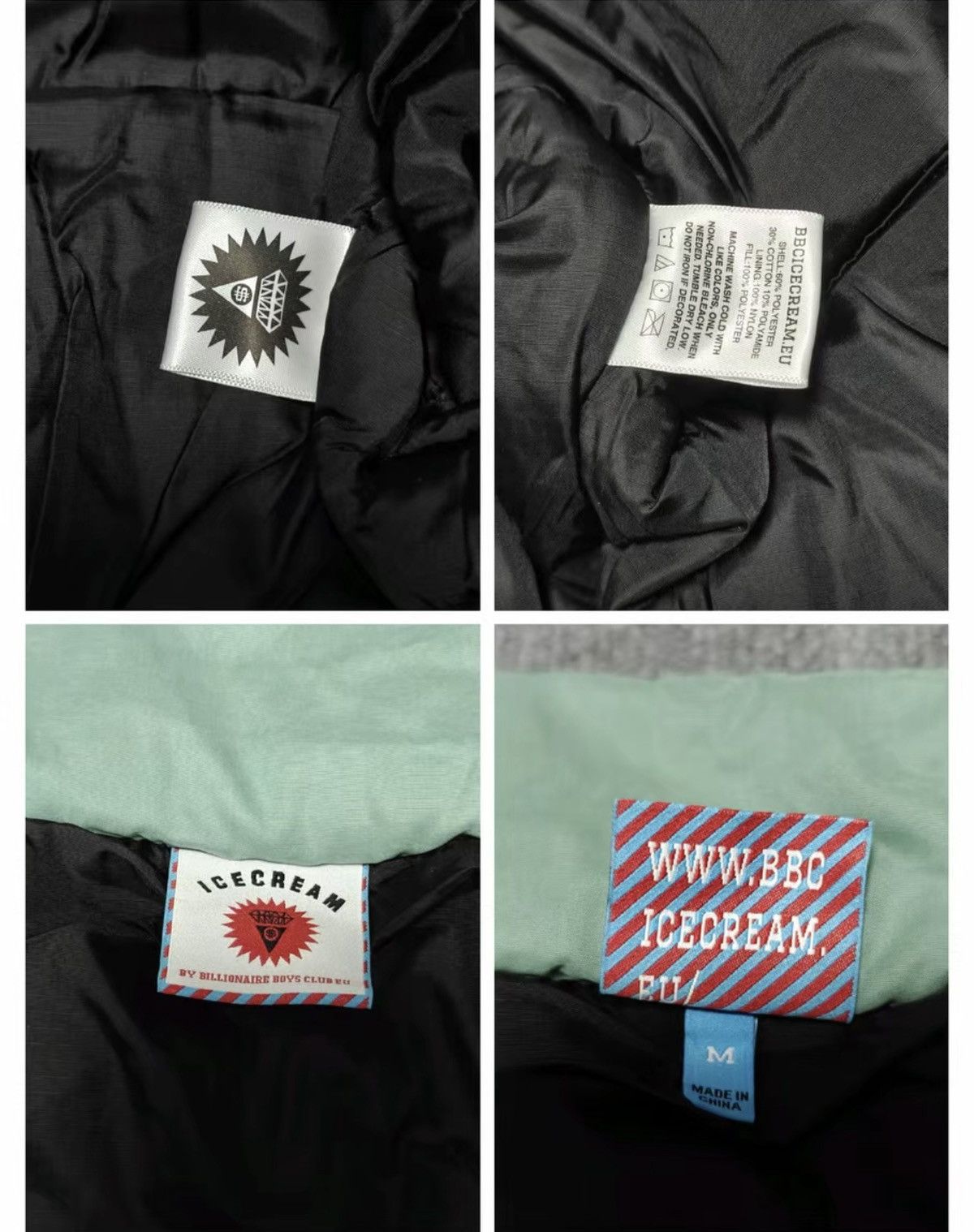 BBC ICECREAM Metropolis Print Puffer Jacket