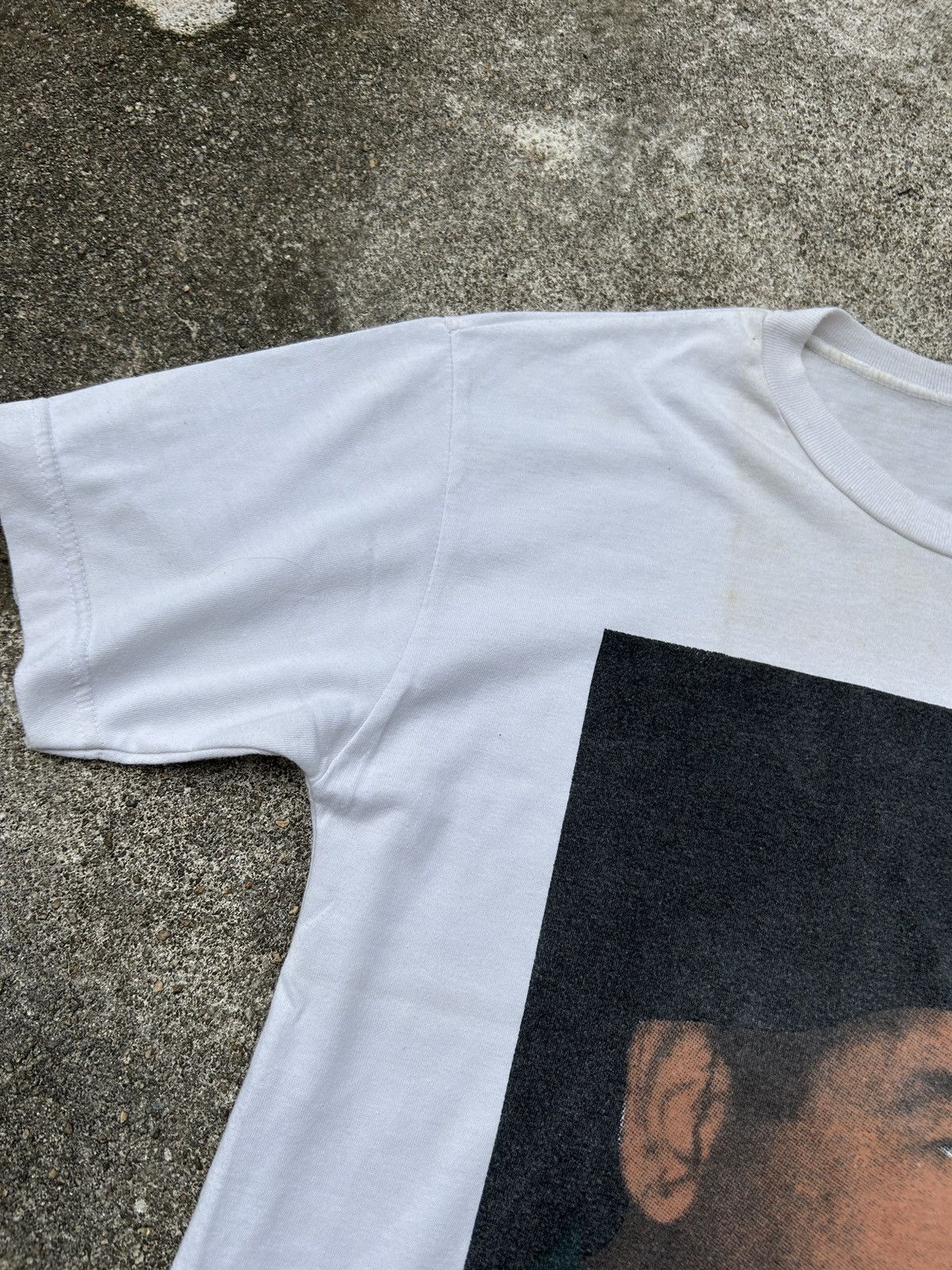 Vintage Vintage Saddam Hussein White T-shirt Size US XXS / EU 40 - 6 Thumbnail