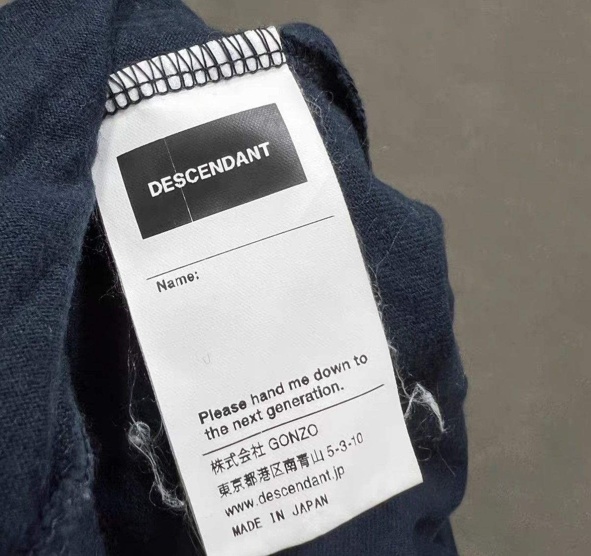 Descendant DESCENDANT DCDT Logo Short Sleeve T-Shirt J16 Size US S / EU 44-46 / 1 - 6 Thumbnail