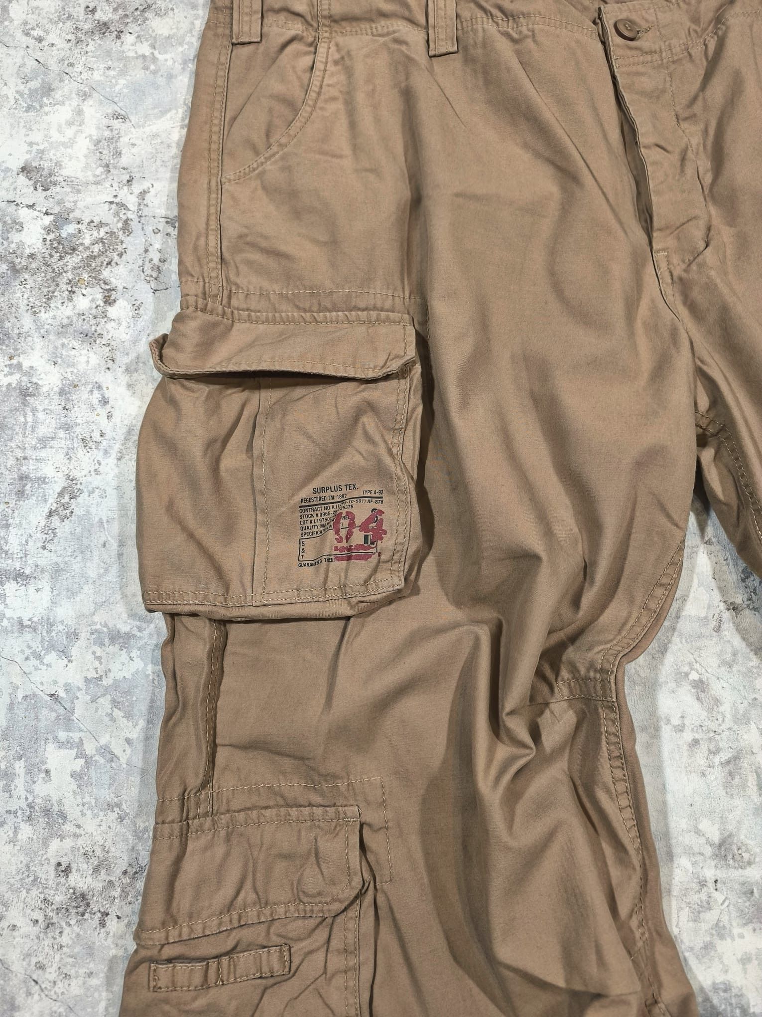 Other INSANE BAGGY 7XL CARGO PANTS MILITARY Size US 44 / EU 60 - 4 Thumbnail