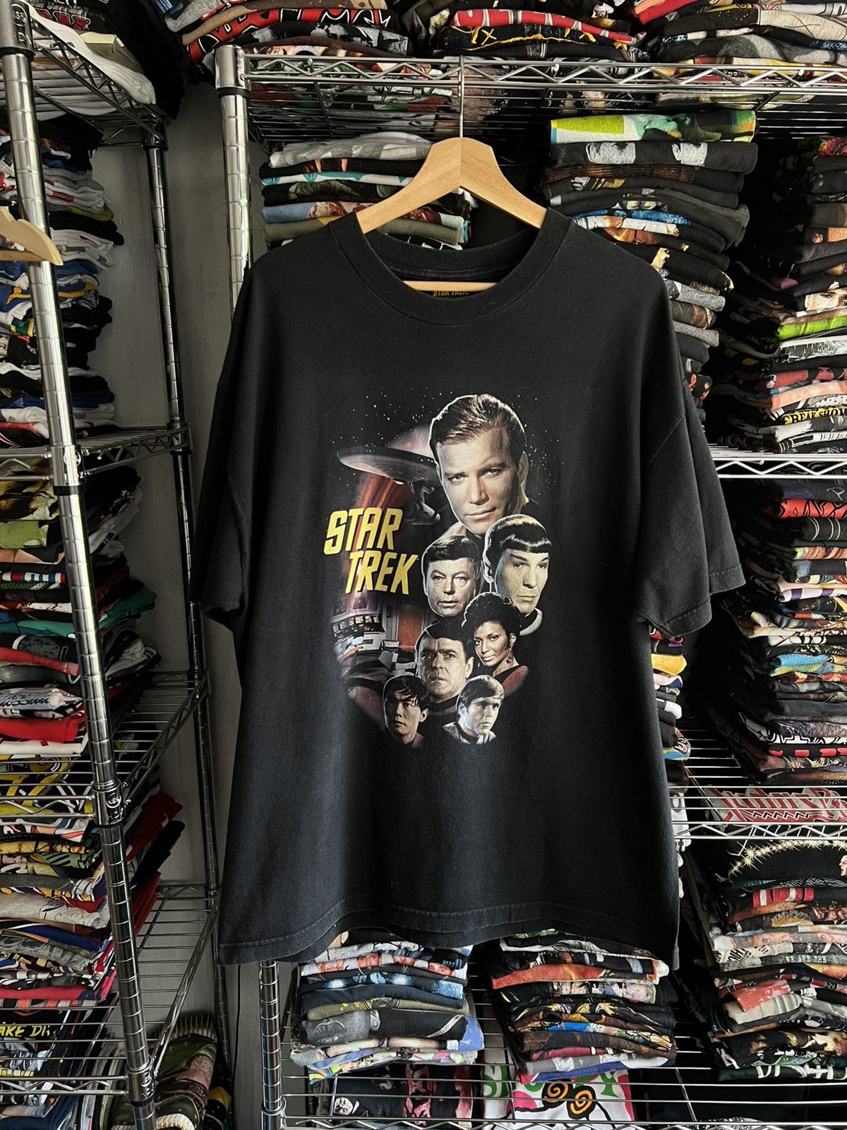 Vintage 2000s Star Trek Promo Tee Size US XL / EU 56 / 4 - 1 Thumbnail