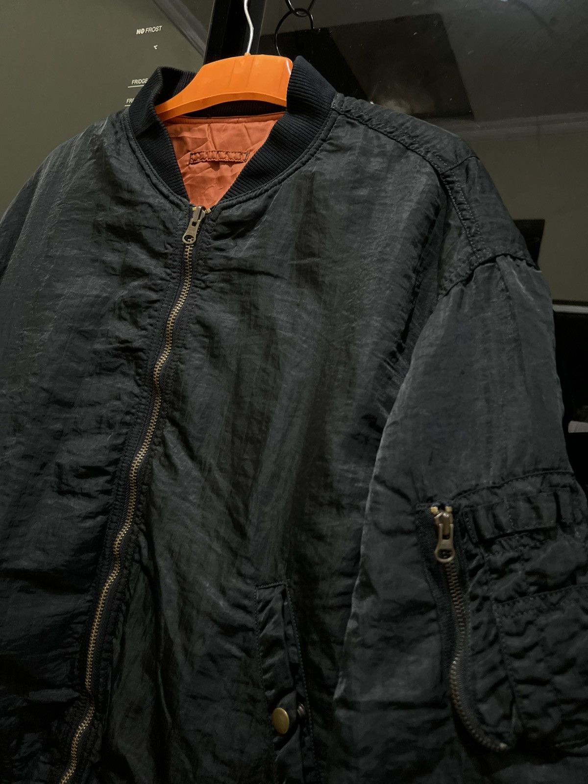 If Six Was Nine 80s Kansai Man Revesible MA - 1 Bomber Jacket Size US L / EU 52-54 / 3 - 1 Thumbnail