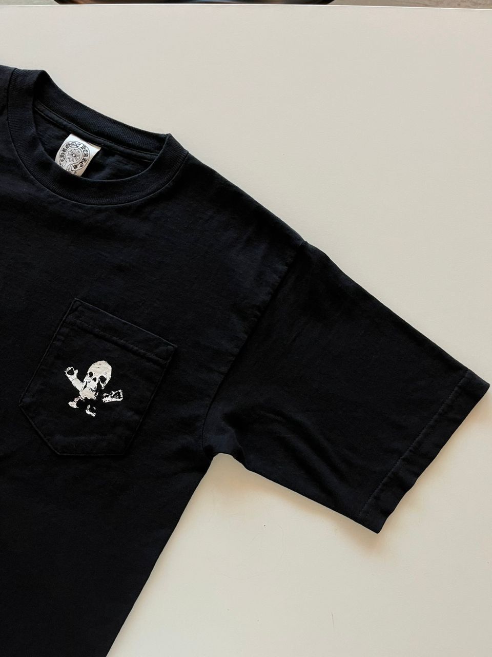 Chrome Hearts VINTAGE 90s FOTI X CHROME HEARTS POCKET TEE Size US M / EU 48-50 / 2 - 11 Thumbnail