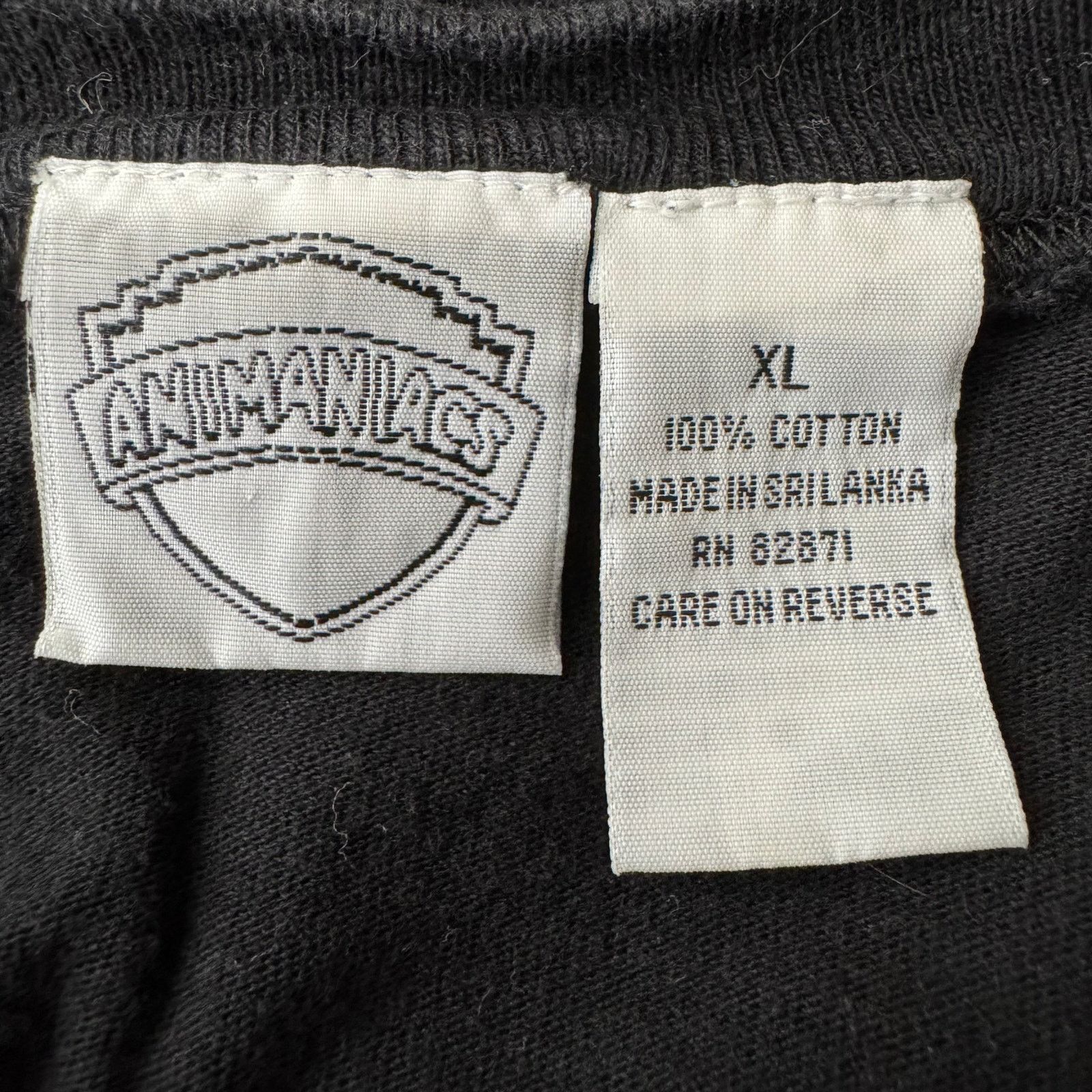 Warner Bros VTG 1995 Animaniacs Pinky and the Brain Embroidered Tee Size US XL / EU 56 / 4 - 6 Thumbnail