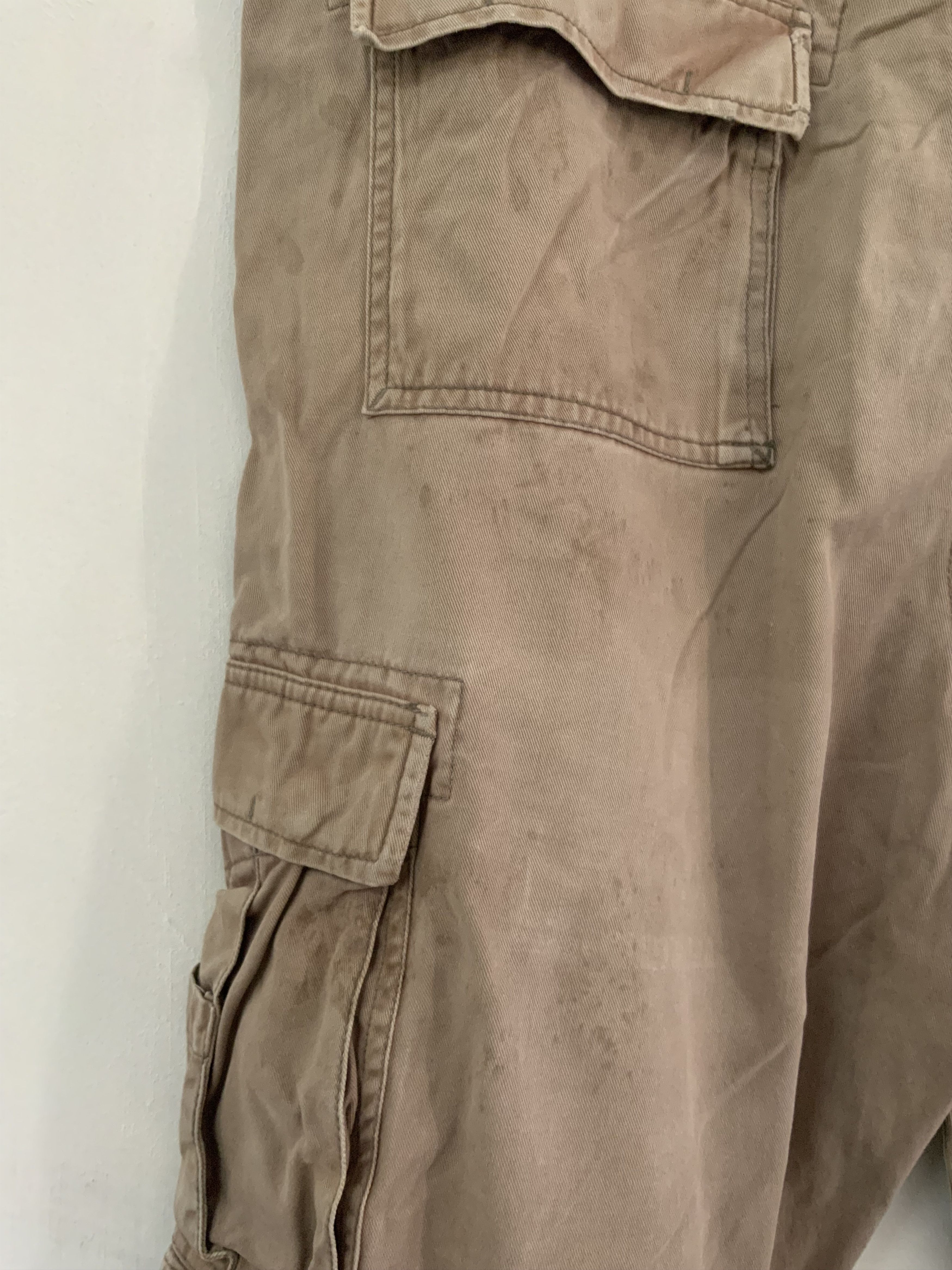 Steve And Barrys Steve & Barry’s Cargo Khaki Shorts Size US 36 / EU 52 - 7 Thumbnail