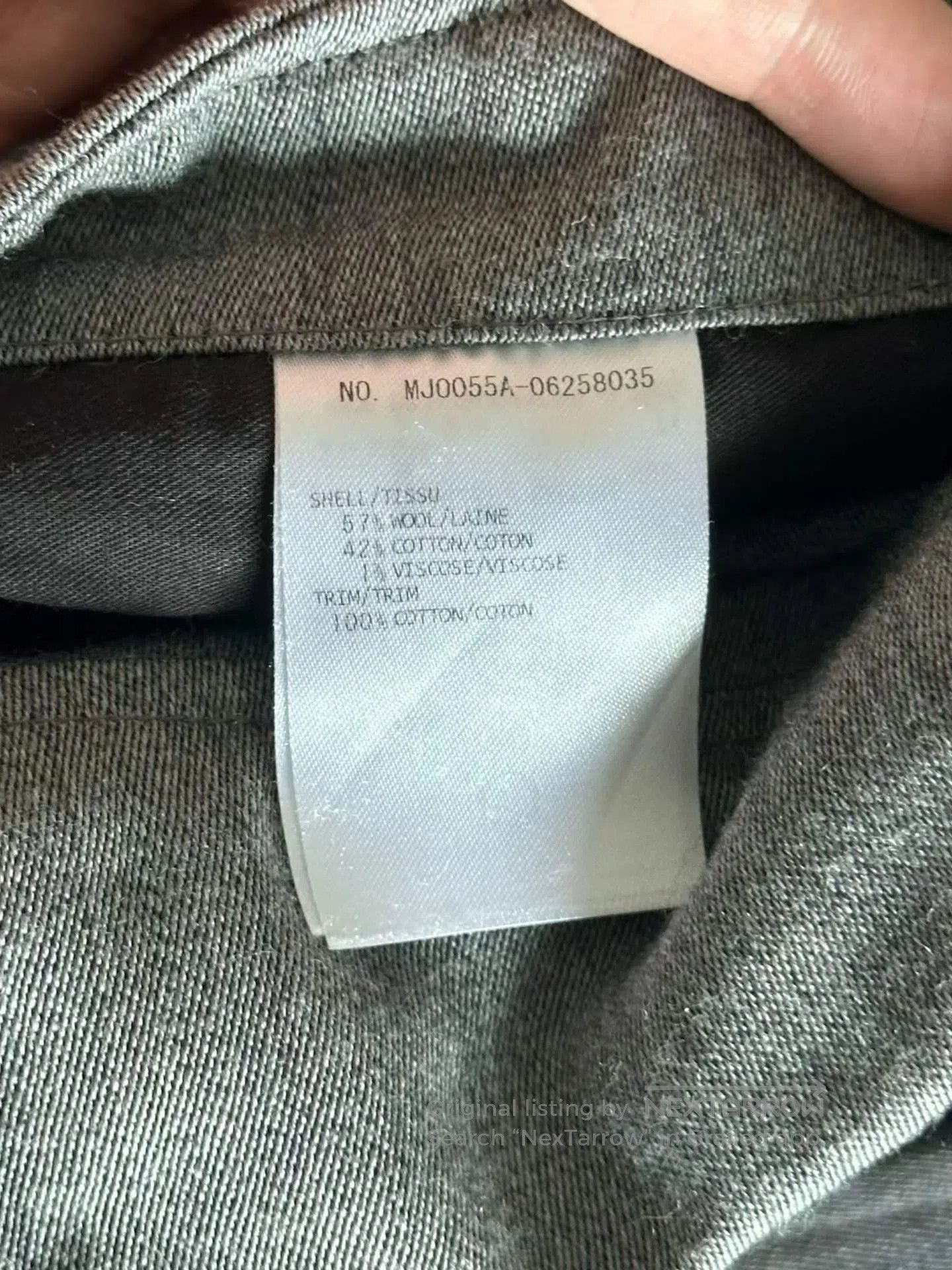 Thom Browne Thom Browne Wool Double Sleeve Logo Shirt Jacket| Size US L / EU 52-54 / 3 - 5 Thumbnail