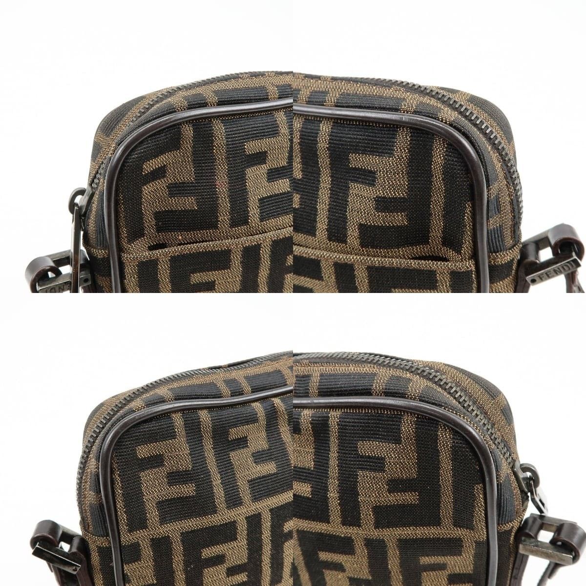 Fendi Fendi Zucca Crossbody Bag Brown Size ONE SIZE - 6 Thumbnail