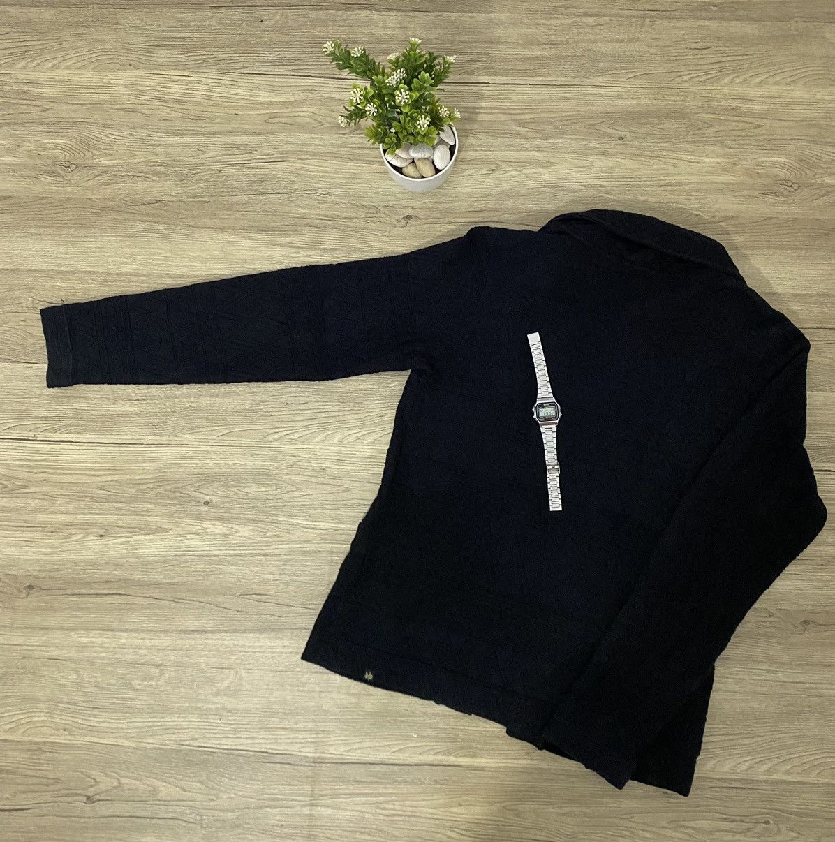 Karl Kani × Vintage 💥All Black💥Karl Kani Sweatshirt Cardigan Size US M / EU 48-50 / 2 - 13 Thumbnail