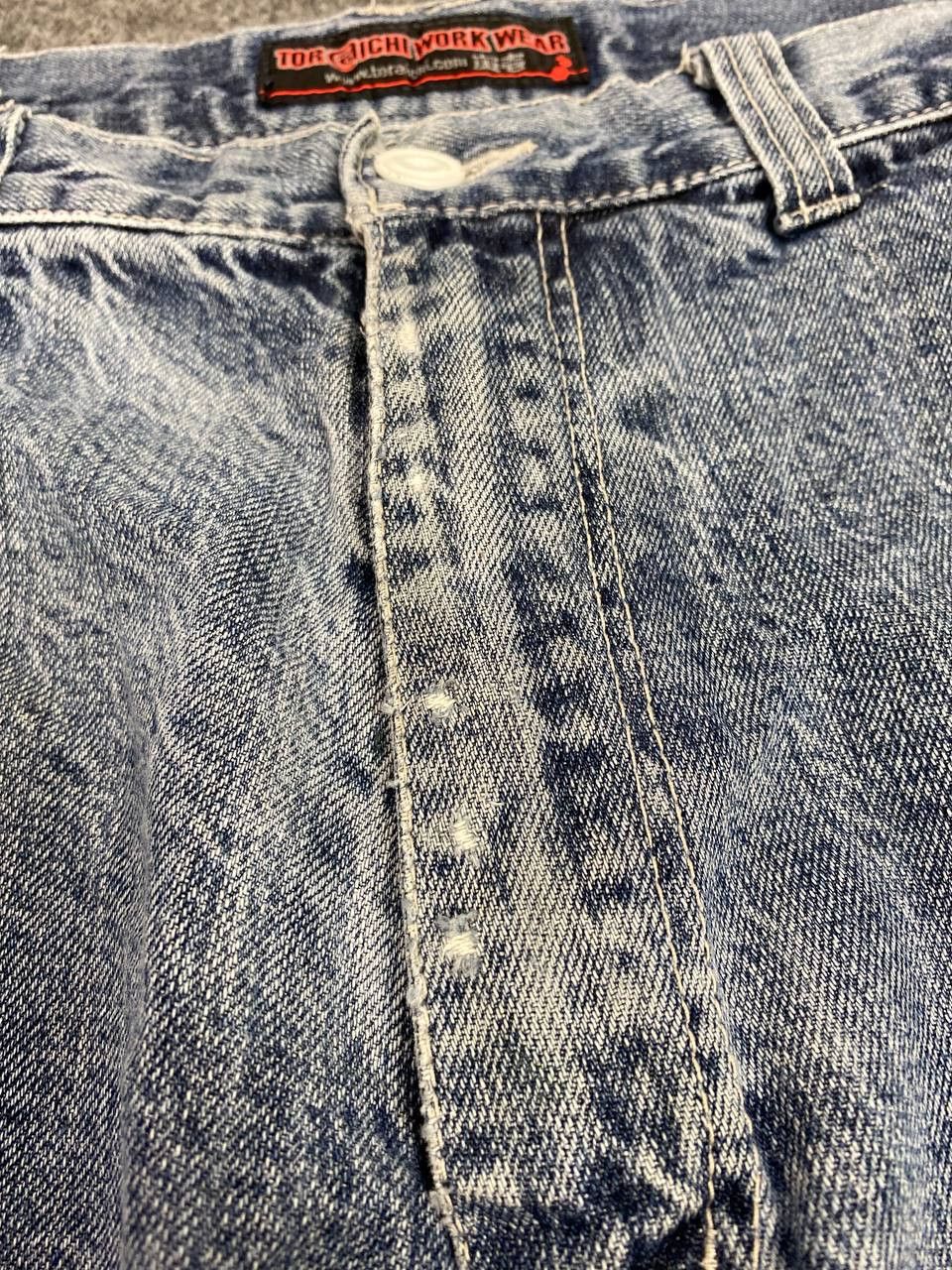 Japanese Brand toraichi japanese brands cargo denim distressed Size US 37 - 13 Thumbnail