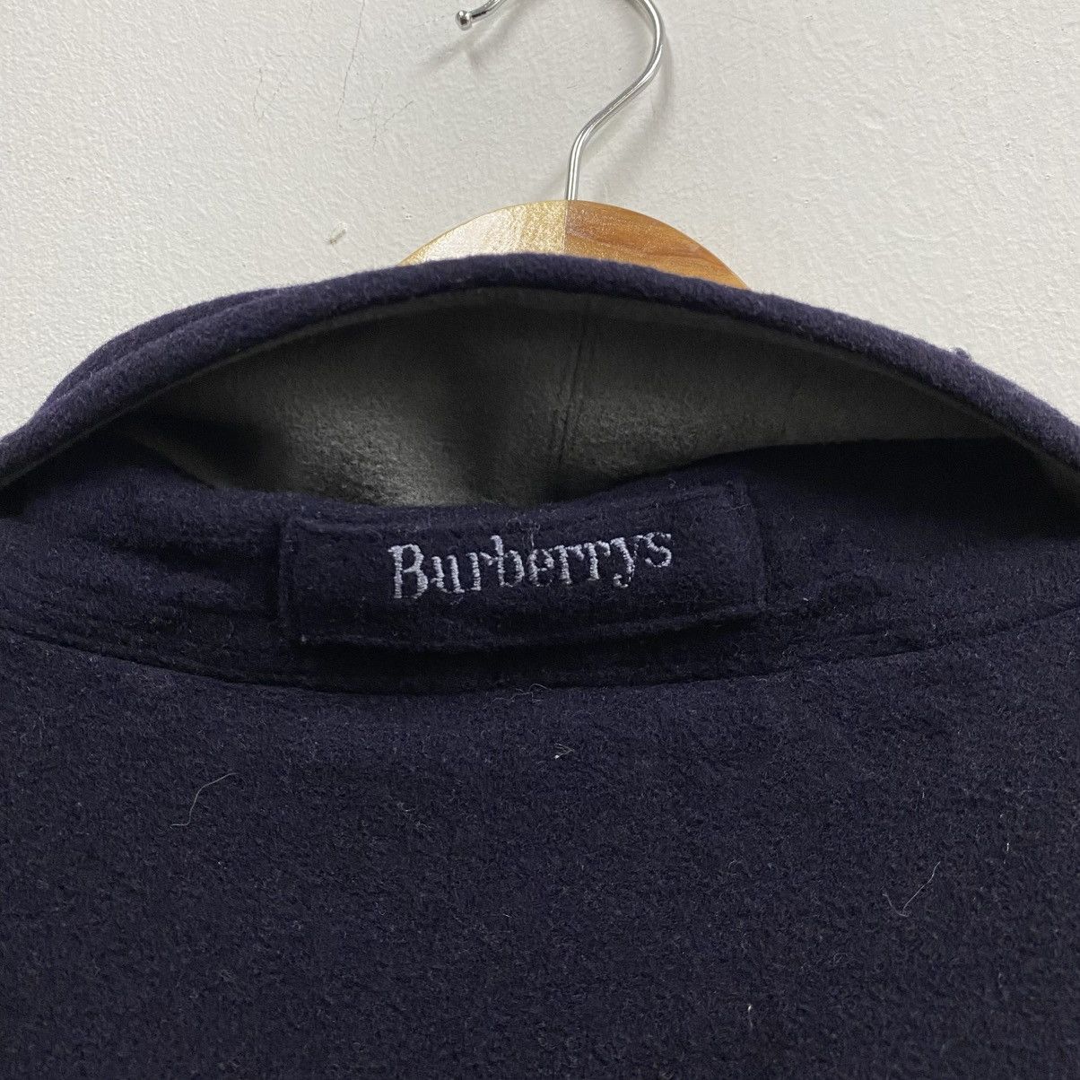 Burberry 🔥Burberrys Wool Spell Out Bomber Jacket LIKE NEW🔥 Size US L / EU 52-54 / 3 - 16 Thumbnail