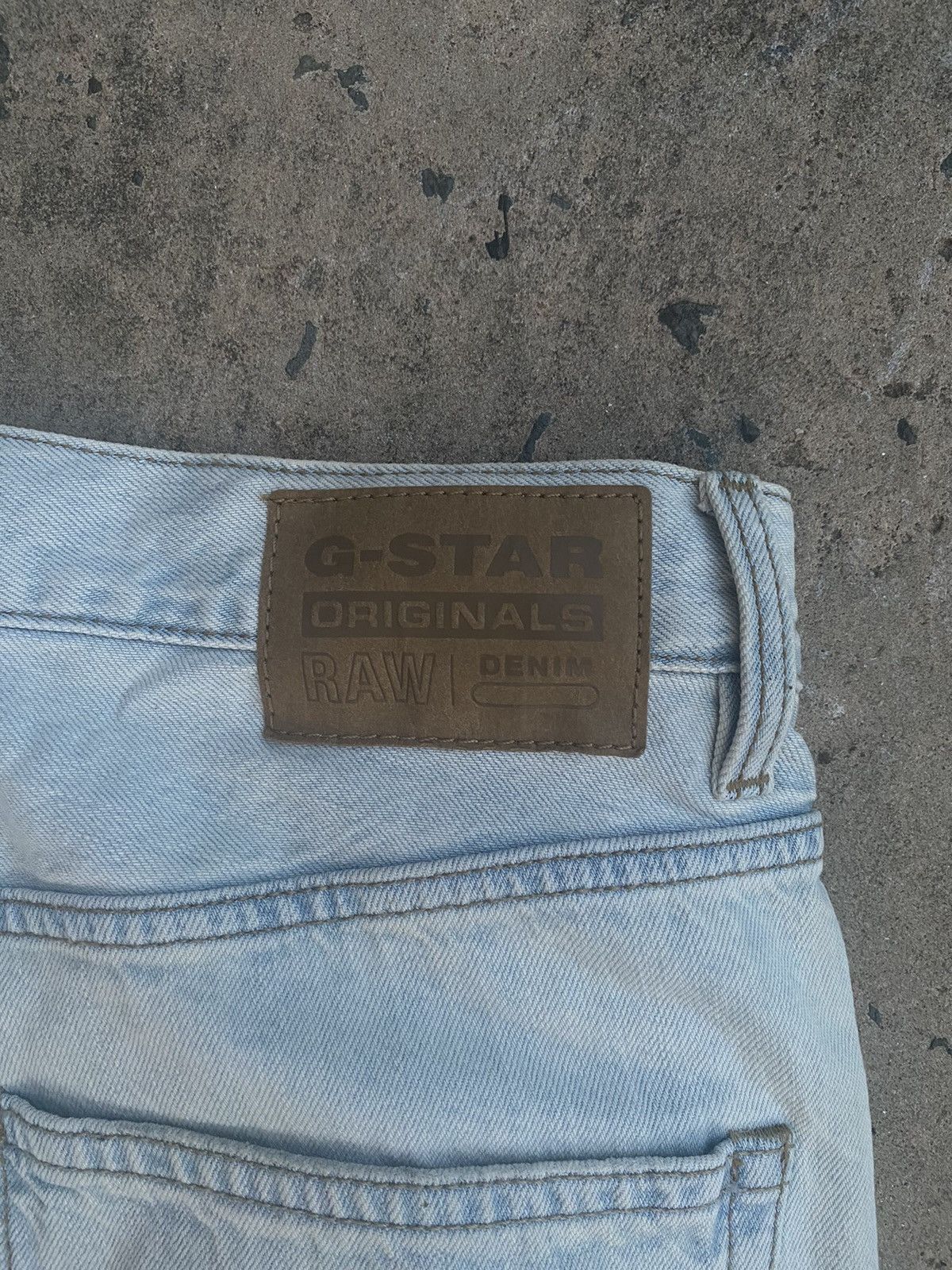 G-Star × Vintage 96 Loose G-Star RAW Japanese denim jeans 29x34 Size US 34 / EU 50 - 7 Thumbnail