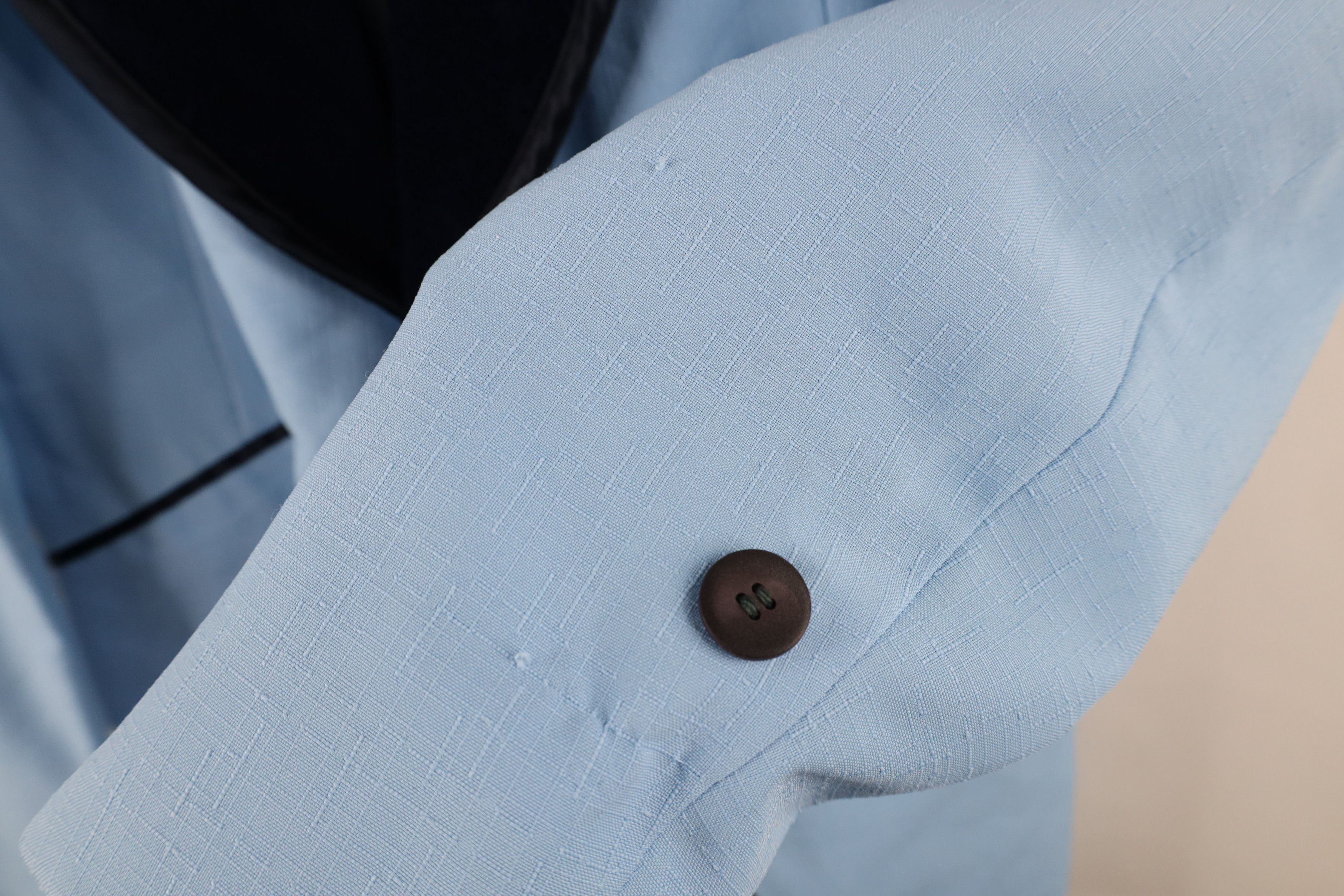 Vintage 60s Rockabilly Smoking Prom Tuxedo Jacket USA
